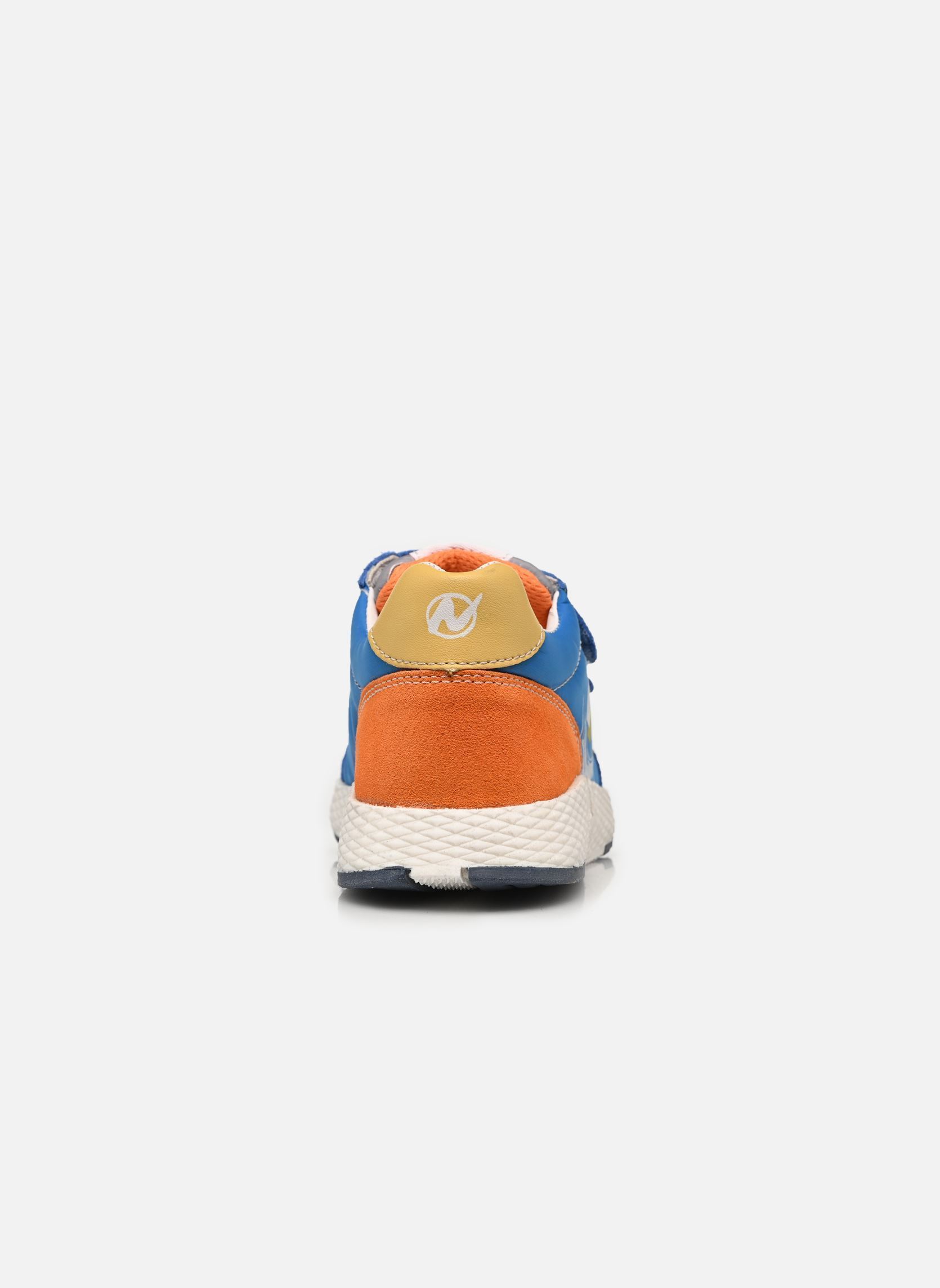 Baskets JESKO 2 VL. garçon bleu Naturino Baskets JESKO 2 VL. garçon bleu SUEDE/NYLON OLTRAMARE ORANGE C