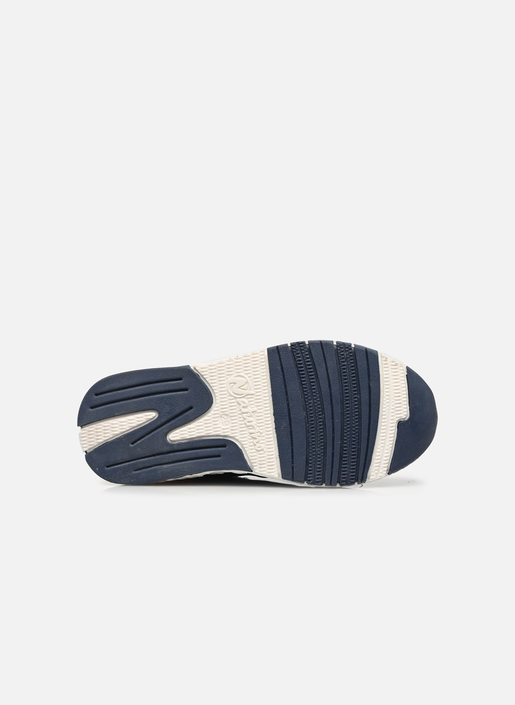 Baskets JESKO 2 VL. garçon bleu Naturino Baskets JESKO 2 VL. garçon bleu SUEDE/NYLON OLTRAMARE ORANGE C