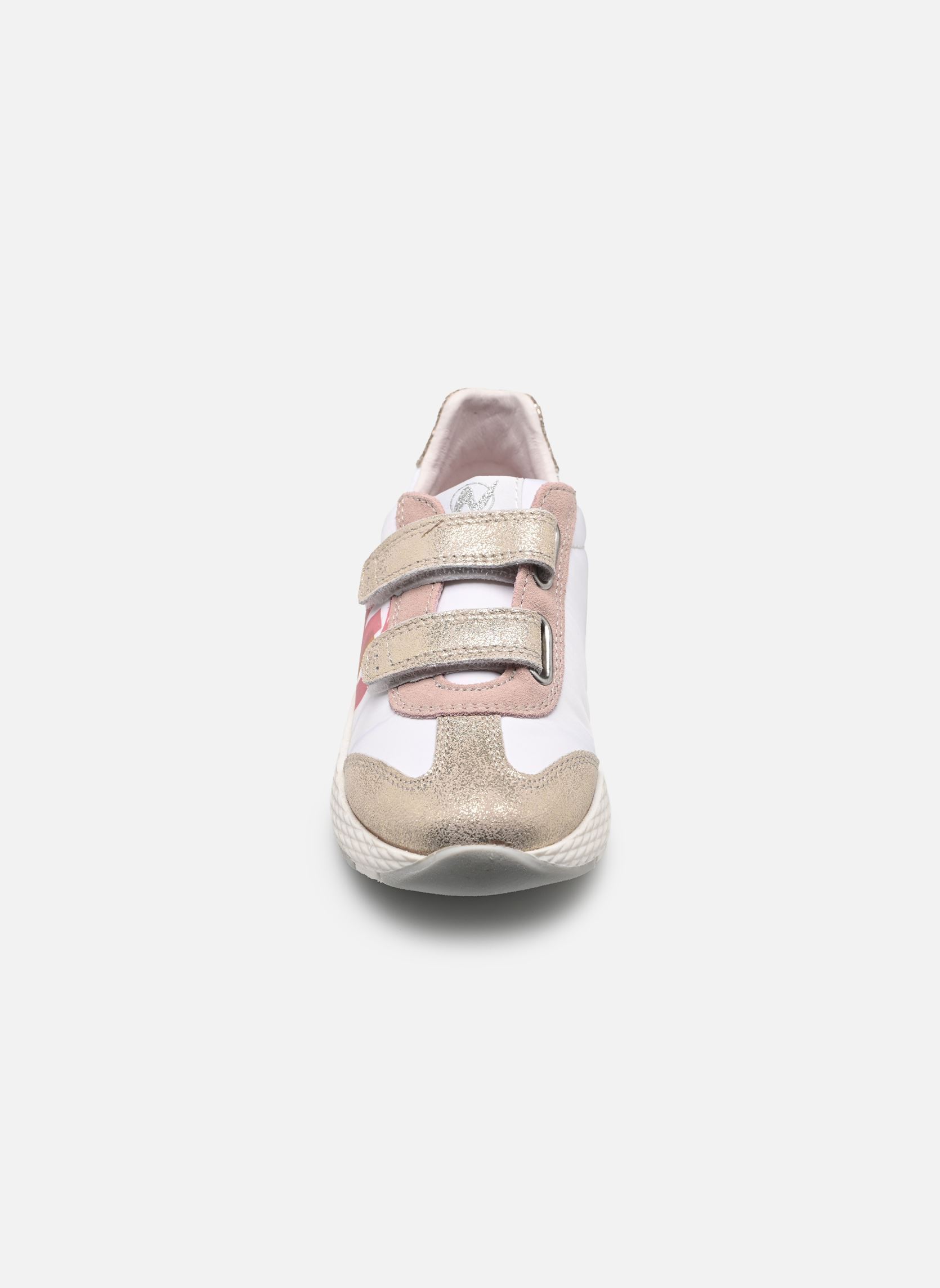 Baskets JESKO 2 VL. fille or et bronze Naturino Baskets JESKO 2 VL. fille or et bronze MONET/NYLON/METALLIC/GLITTER P