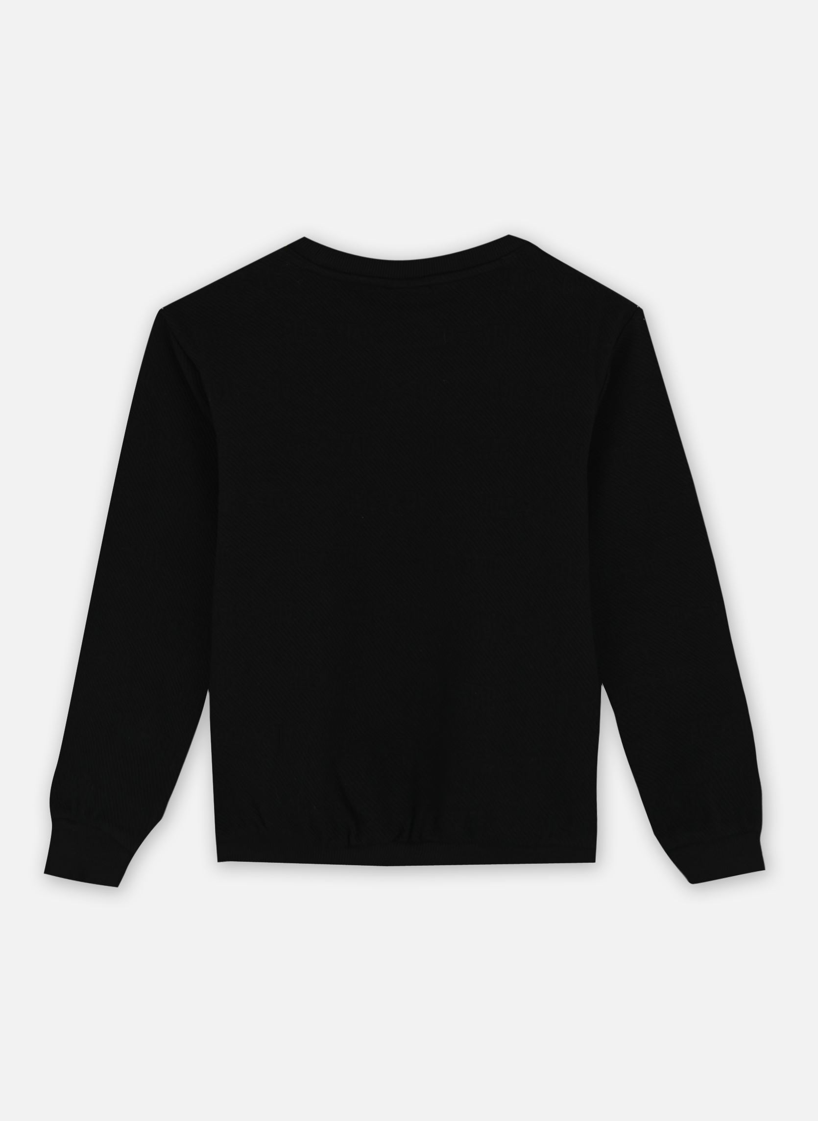 Felpe con cappuccio Cnvb Novelty Logo Texture Crew bambino nero Converse Apparel Felpe con cappuccio Cnvb Novelty Logo Texture Crew bambino nero BLACK