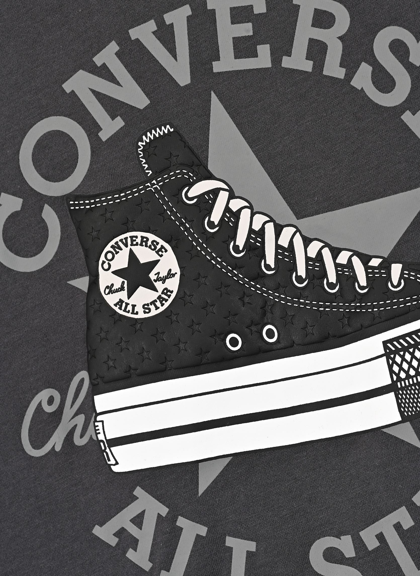 Tee-shirts manches courtes Cnvg Dissected Ctp T-Shirt fille noir Converse Apparel Tee-shirts manches courtes Cnvg Dissected Ctp T-Shirt fille noir DARK MATTER