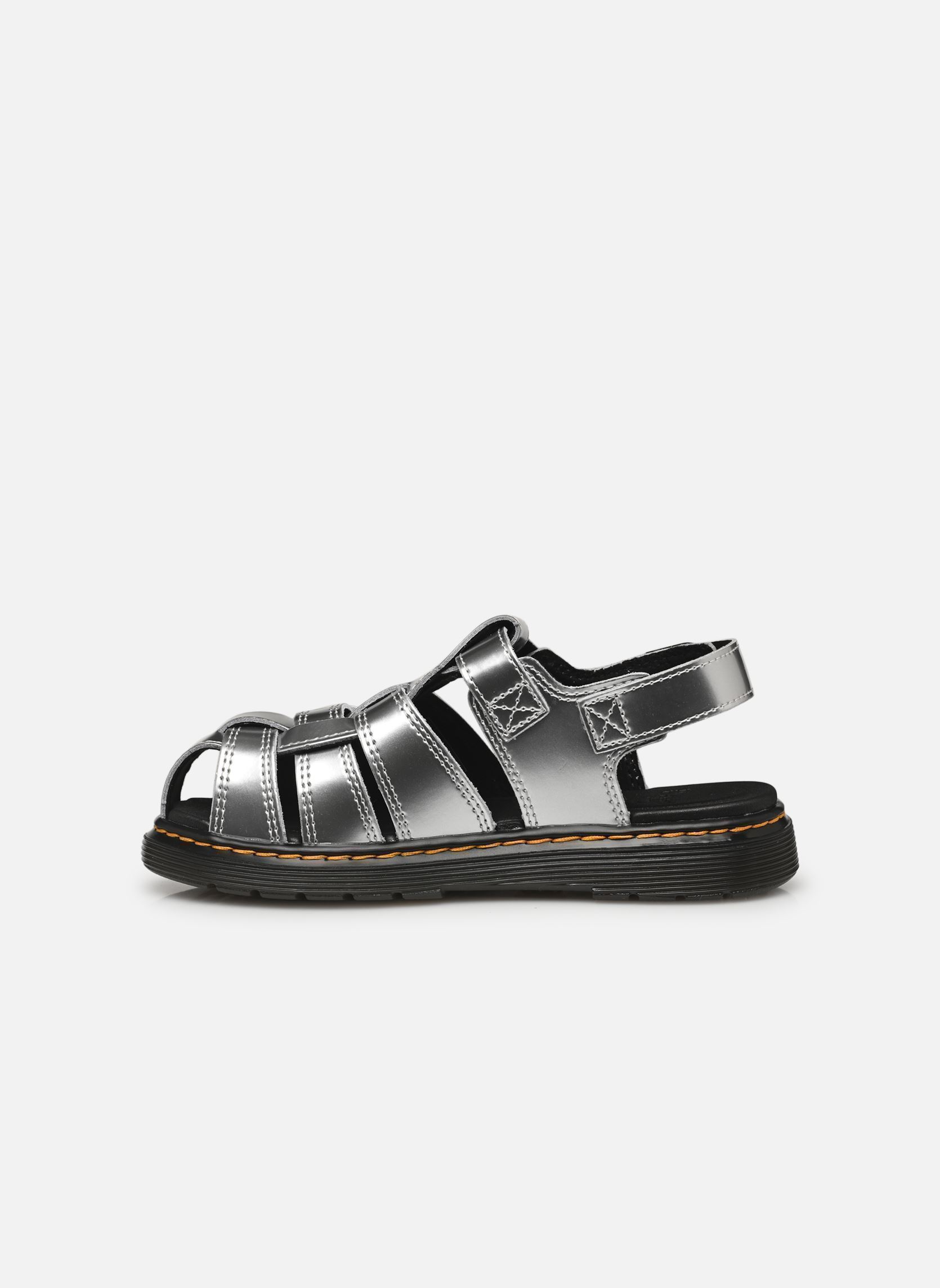 Sandalen Caarys J mädchen silber Dr. Martens Sandalen Caarys J mädchen silber SILVER LAZER REFLECTIVE METALL