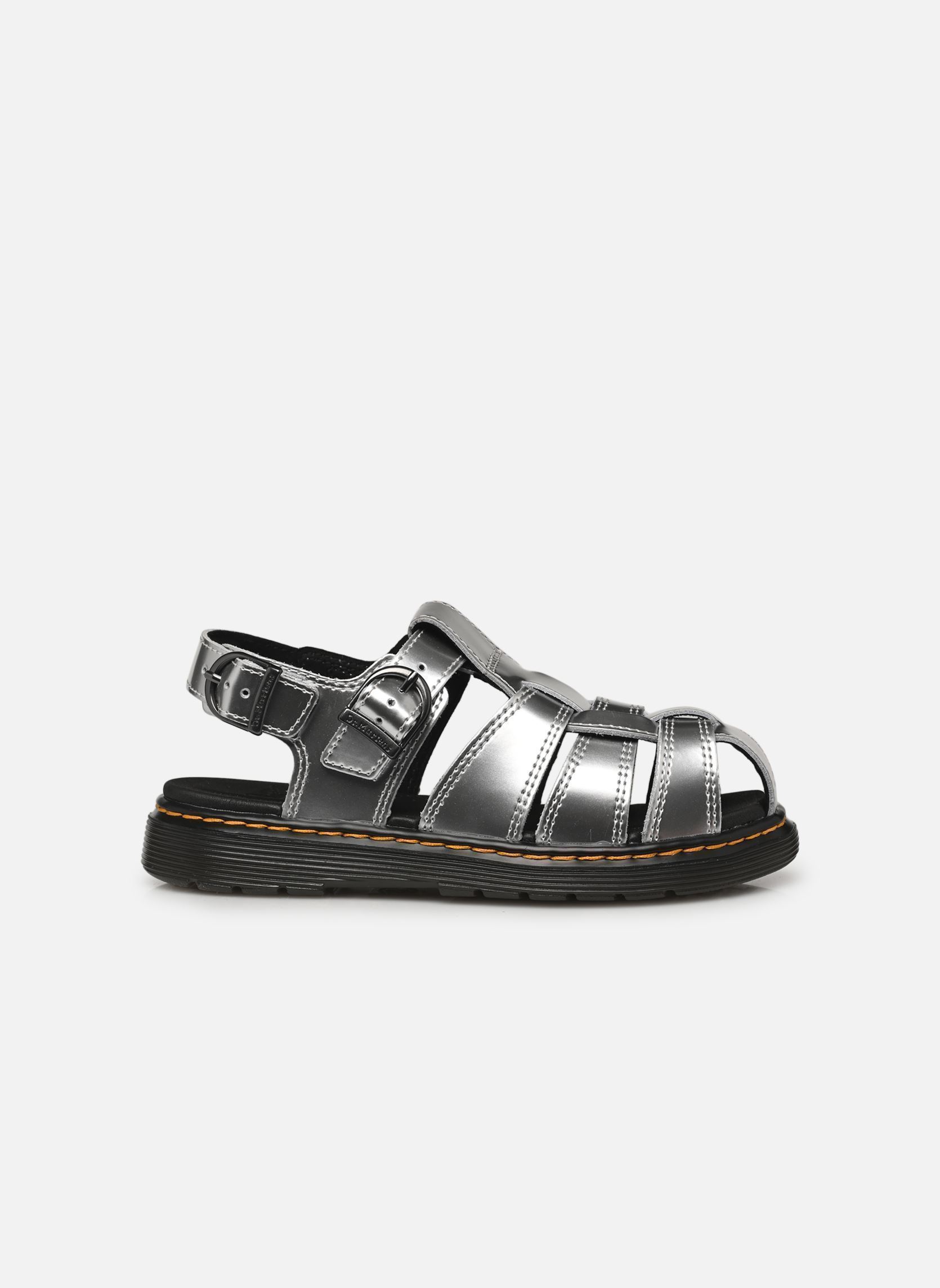 Sandalen Caarys J mädchen silber Dr. Martens Sandalen Caarys J mädchen silber SILVER LAZER REFLECTIVE METALL