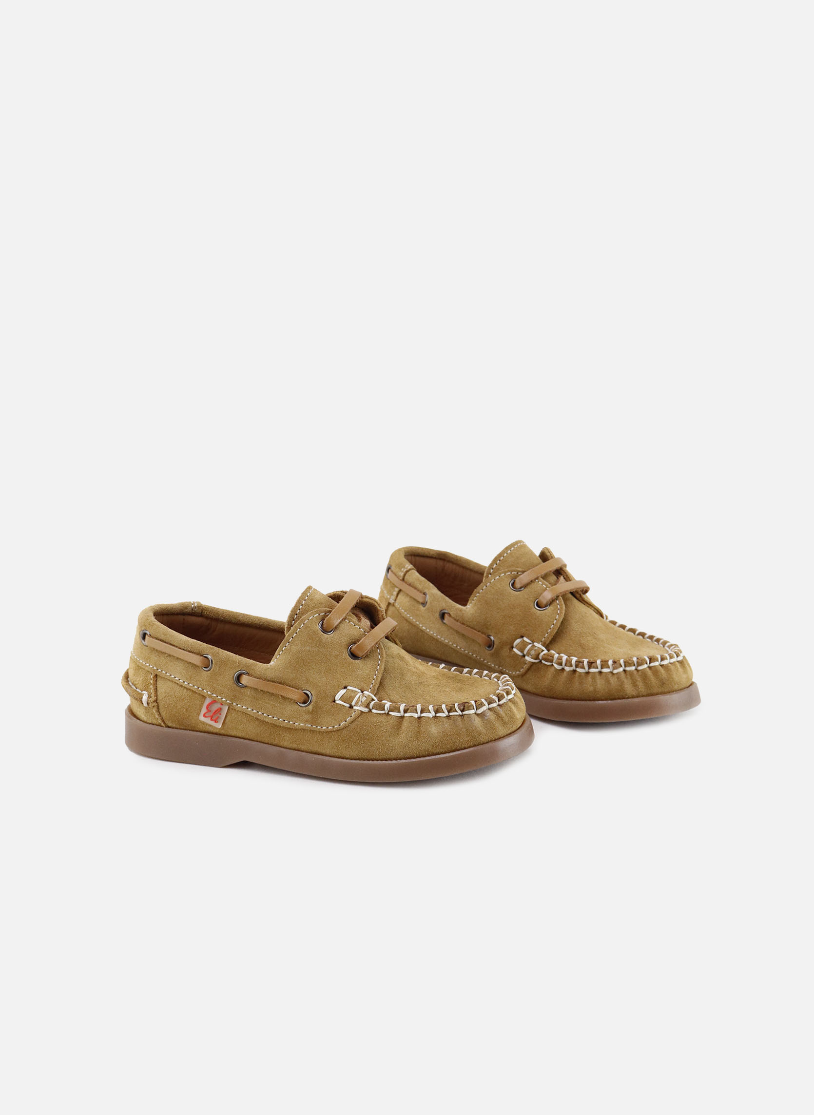 Chaussures bateaux 7595-VELOUR-SAHARA homme marron Eli 1957 Chaussures bateaux 7595-VELOUR-SAHARA homme marron Camel