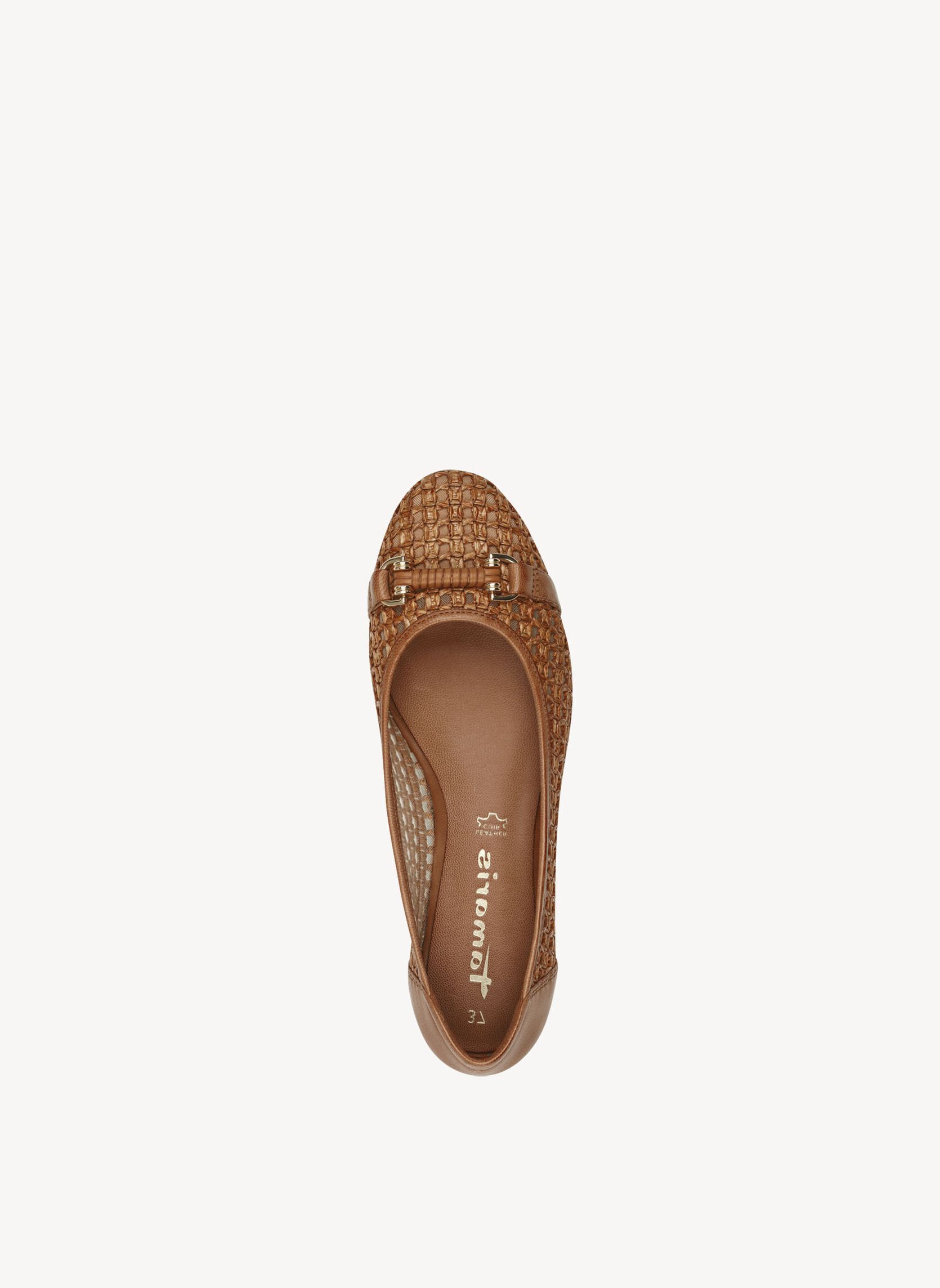 Ballerines classiques 1-22138-44 femme marron Tamaris Ballerines classiques 1-22138-44 femme marron Marron