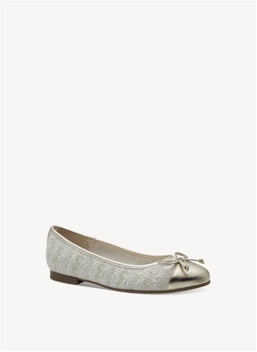 Marco Tozzi Ballerines classiques 2-22118-44 femme beige