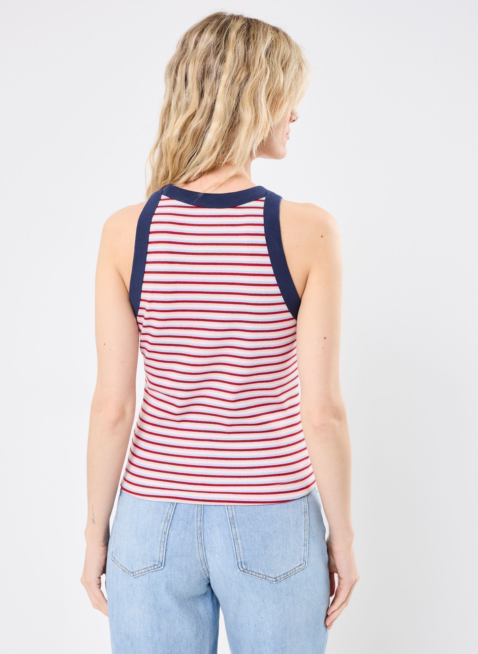 Tanktops Ringer Tank damen mehrfarbig Wrangler Tanktops Ringer Tank damen mehrfarbig CHILI