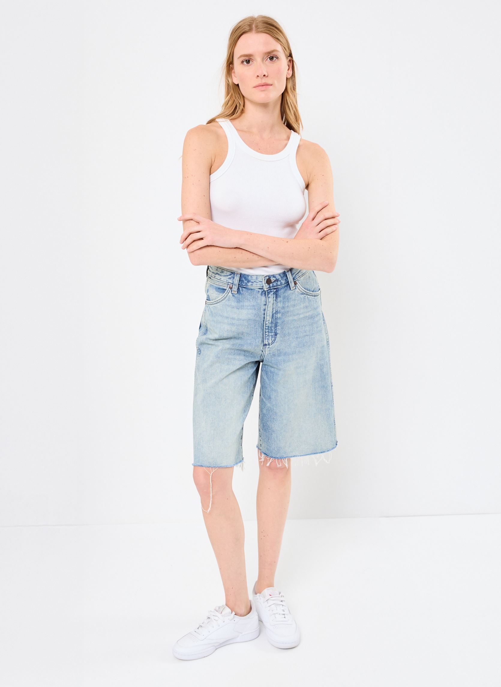 Shorts Jort dames blauw Wrangler Shorts Jort dames blauw SAND SURF