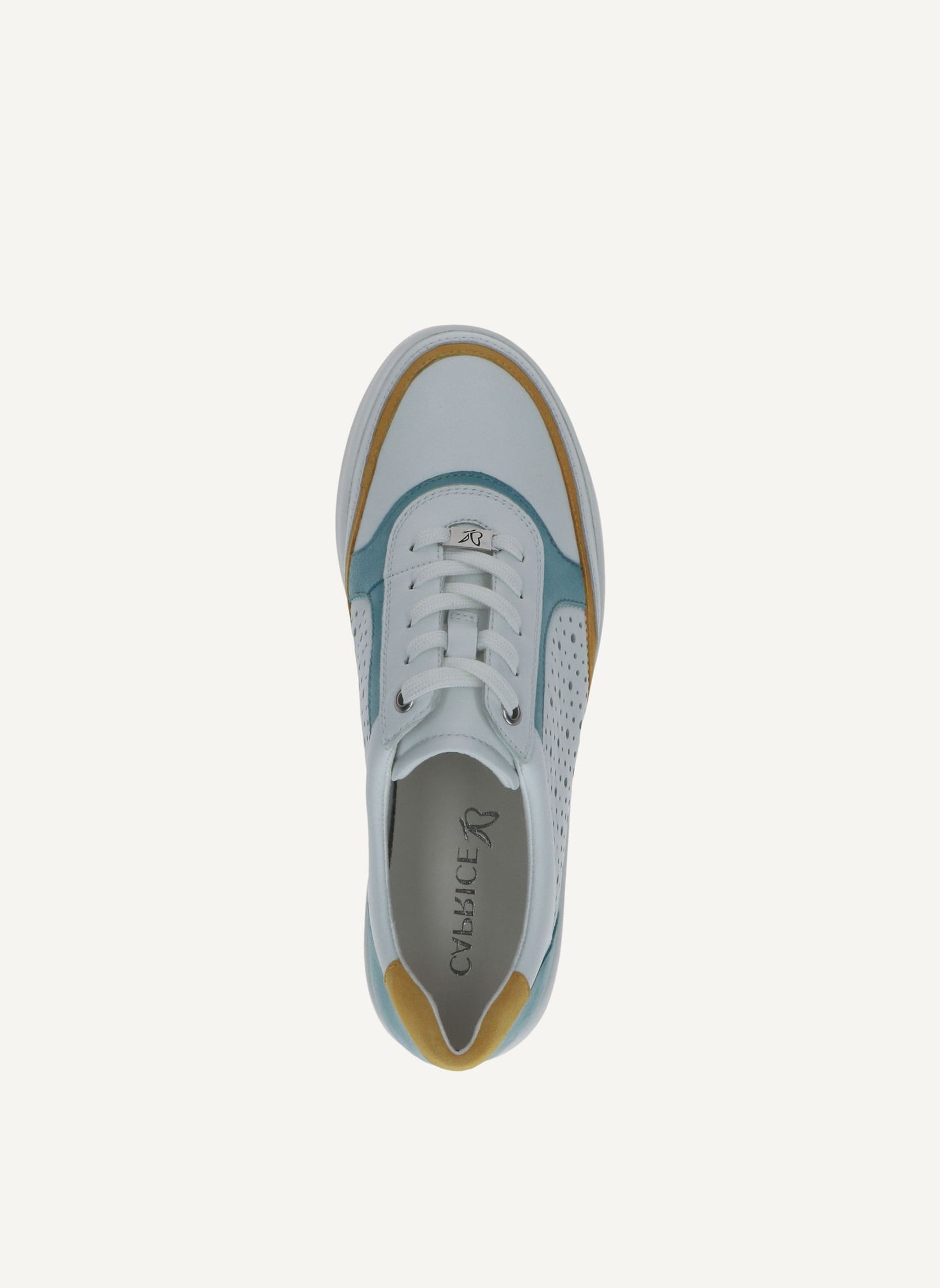 Baskets basses 9-23708-44 femme blanc Caprice Baskets basses 9-23708-44 femme blanc Blanc
