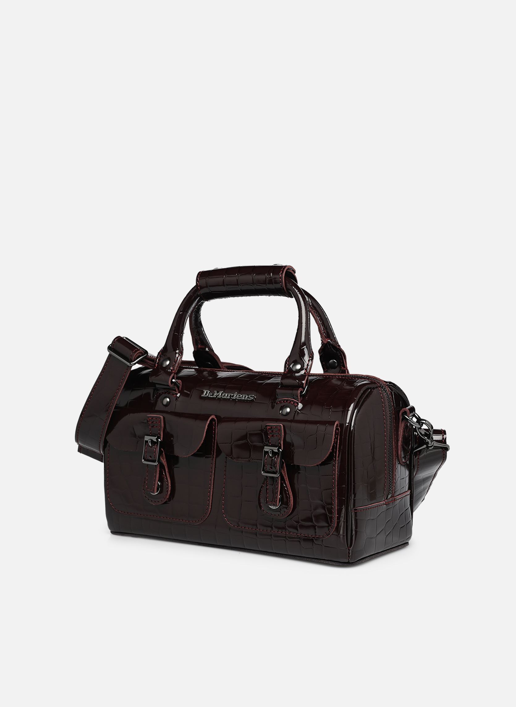 Handtassen Top Handle Bag bordeaux Dr. Martens Handtassen Top Handle Bag bordeaux OXBLOOD HIGH SHINE CROC EMBOSS
