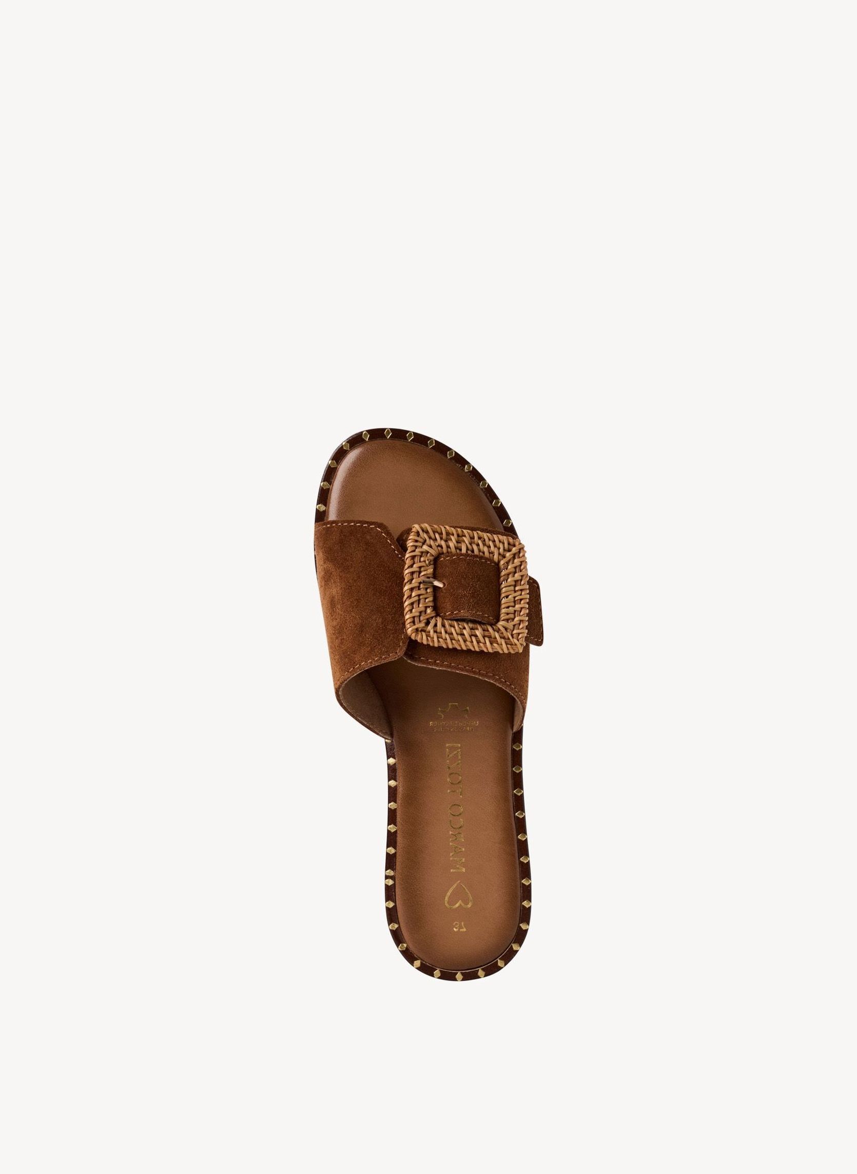 Mules 2-27192-44 femme marron Marco Tozzi Mules 2-27192-44 femme marron Marron