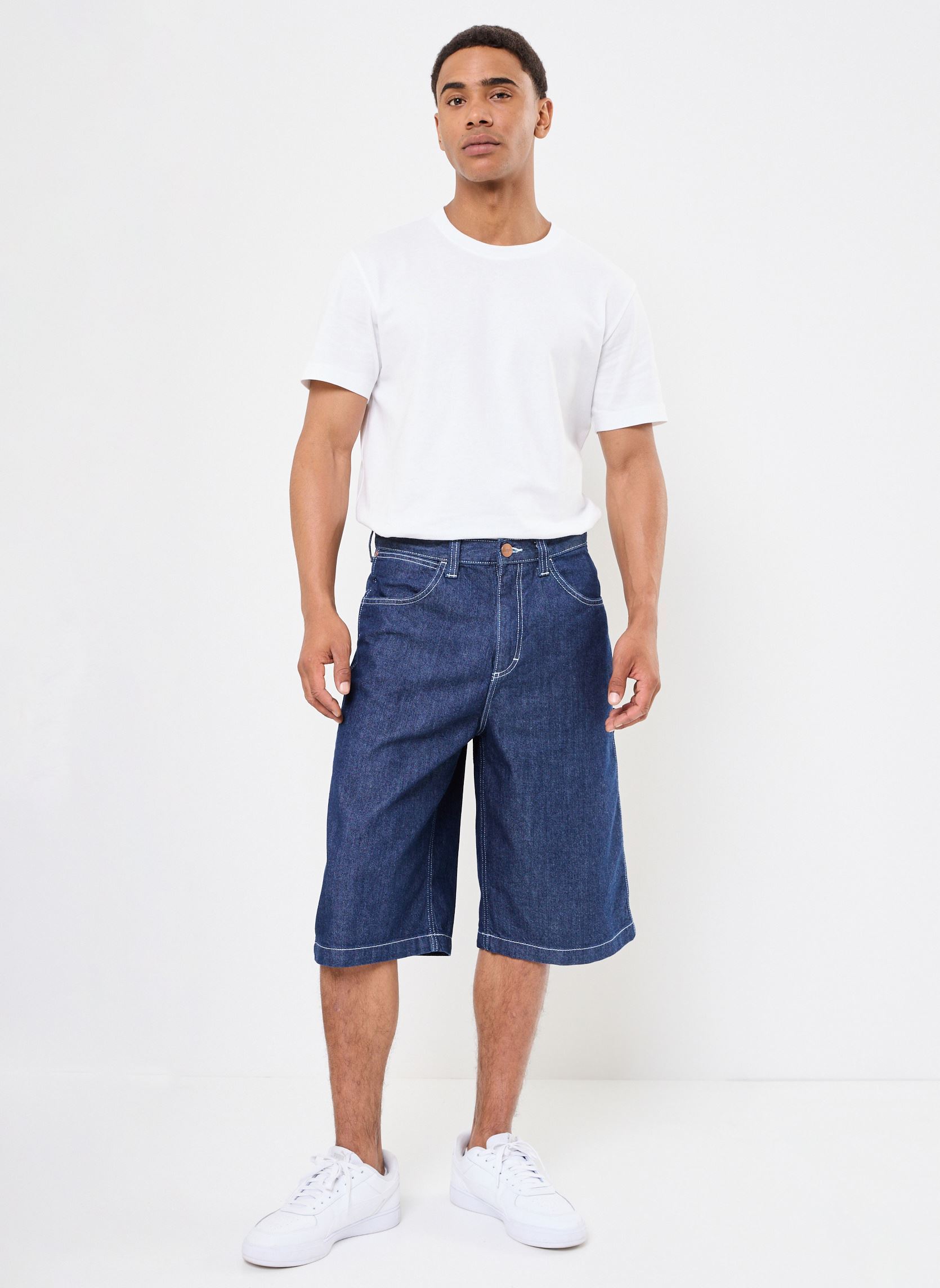 Shorts en jean Cj Skater Shorts homme bleu Wrangler Shorts en jean Cj Skater Shorts homme bleu RINSE