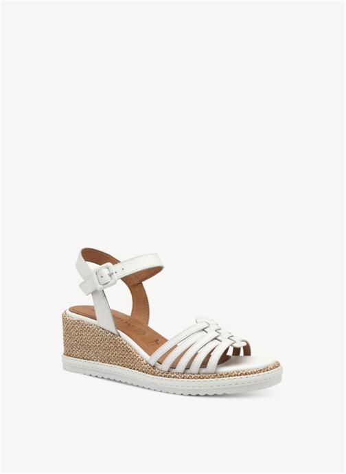 Tamaris Sandales 1-28332-44 femme blanc