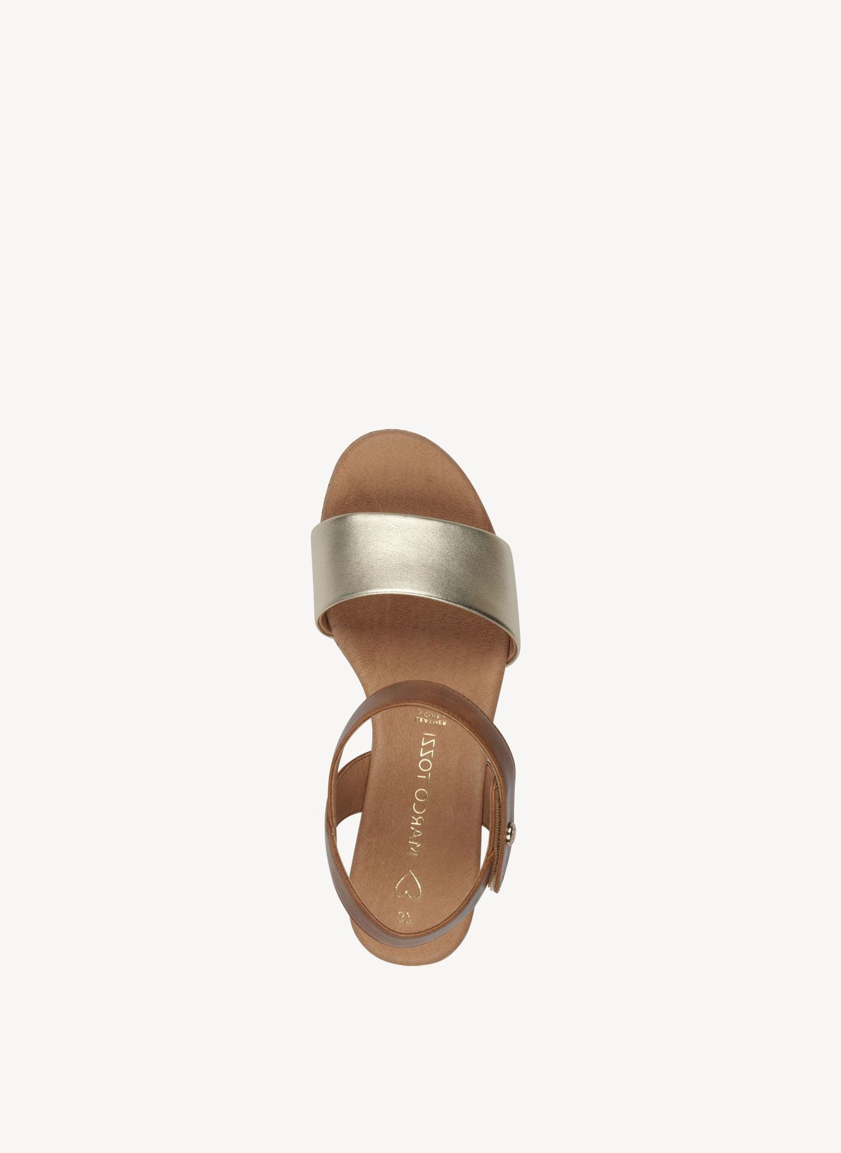 Sandales 2-28326-44 femme or et bronze Marco Tozzi Sandales 2-28326-44 femme or et bronze Or