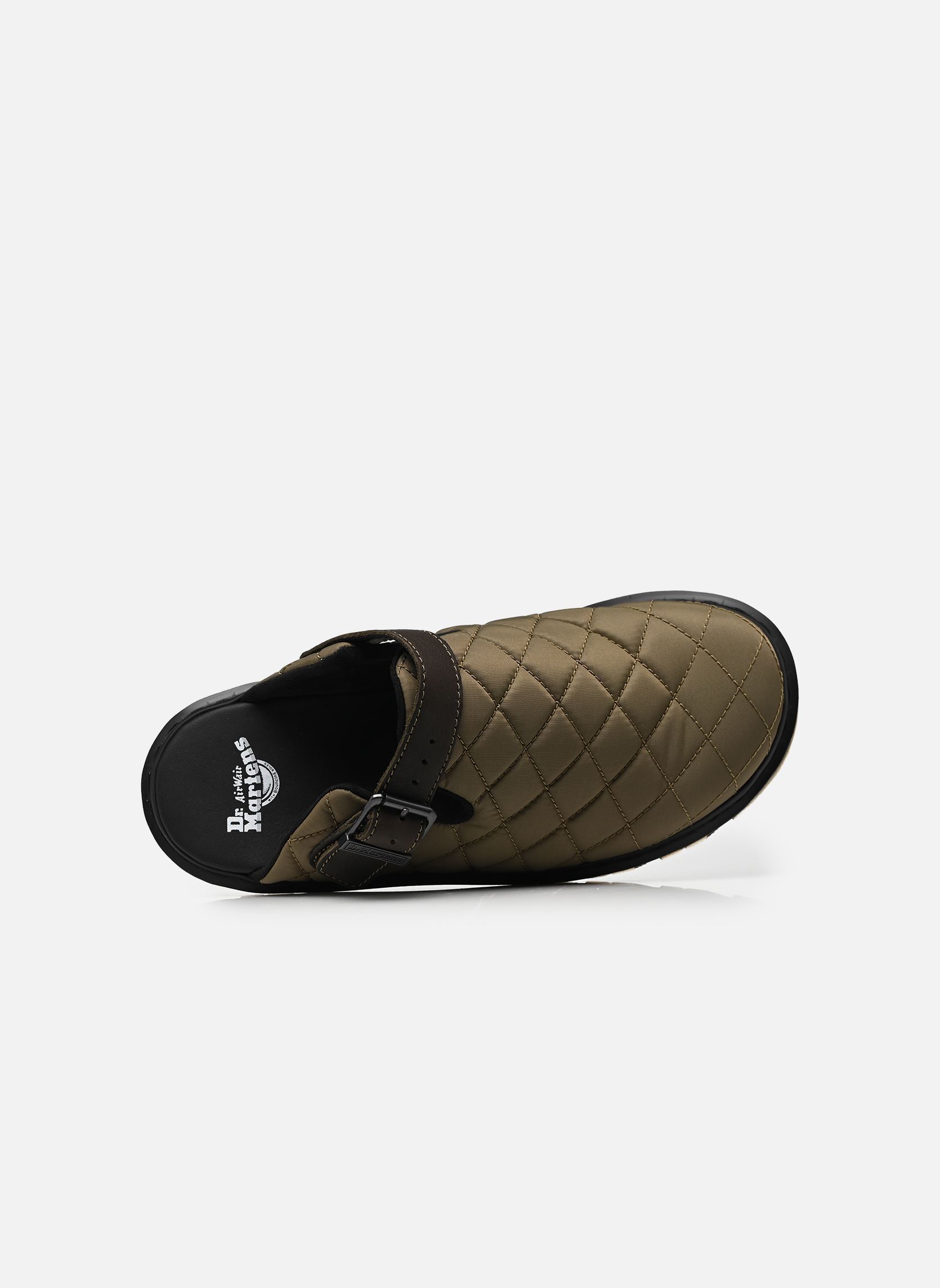 Mules ZebZag Mule M homme vert Dr. Martens Mules ZebZag Mule M homme vert DMS OLIVE ECONYL WOVEN WR+GRIZ