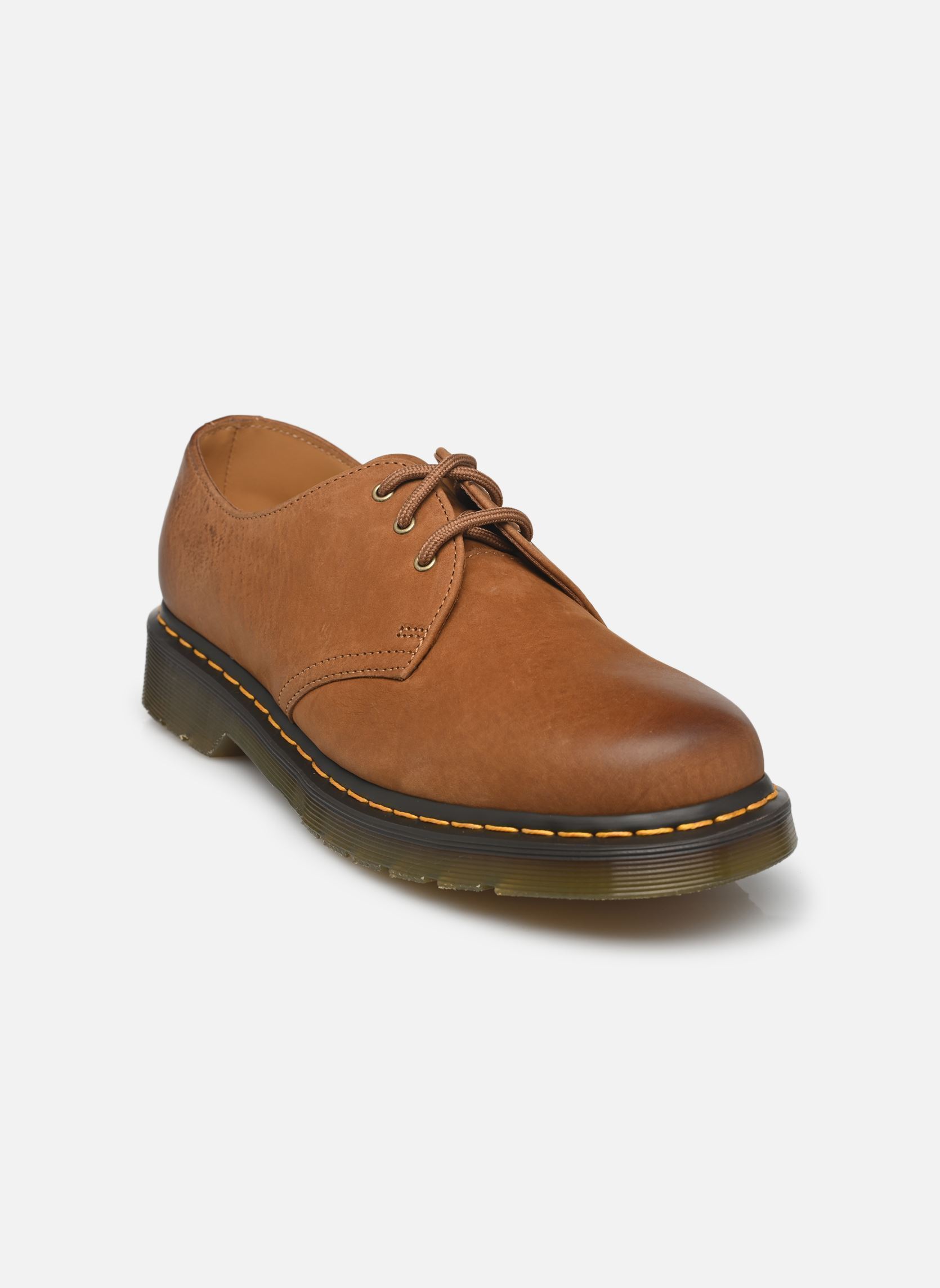 Derby schoenen 1461 3 Eye Shoe heren bruin Dr. Martens Derby schoenen 1461 3 Eye Shoe heren bruin DESERT BROWN TUMBLED NUBUCK