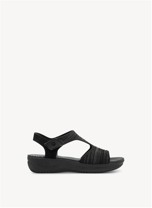 Jana shoes Sandales 8-28772-44 femme noir