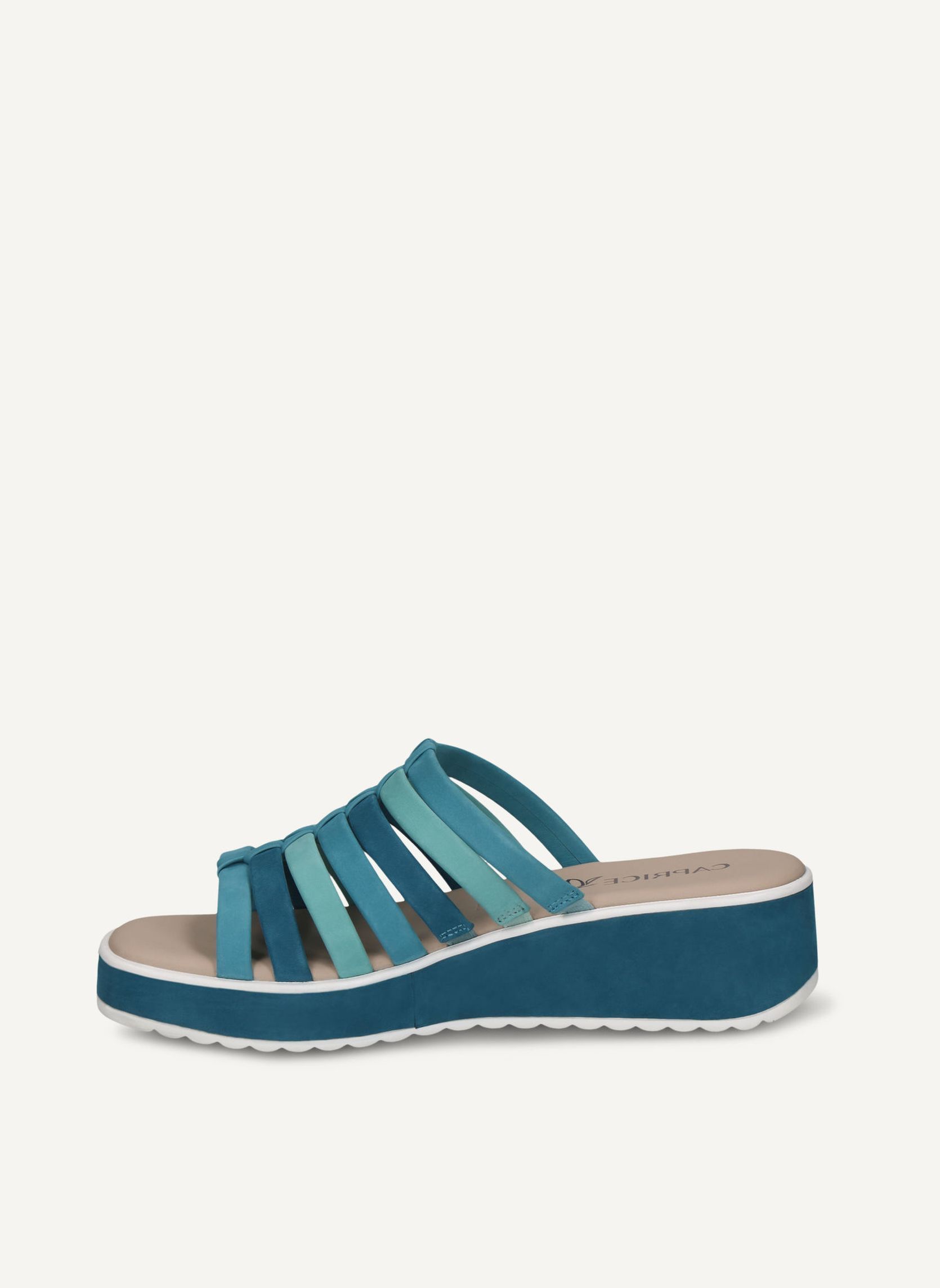 Mules 9-27201-44 femme bleu Caprice Mules 9-27201-44 femme bleu Bleu