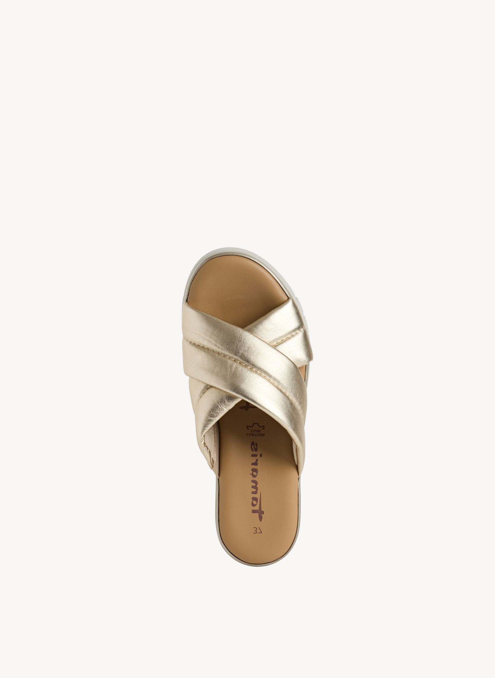 Mules 1-27210-44 femme or et bronze Tamaris Mules 1-27210-44 femme or et bronze Or