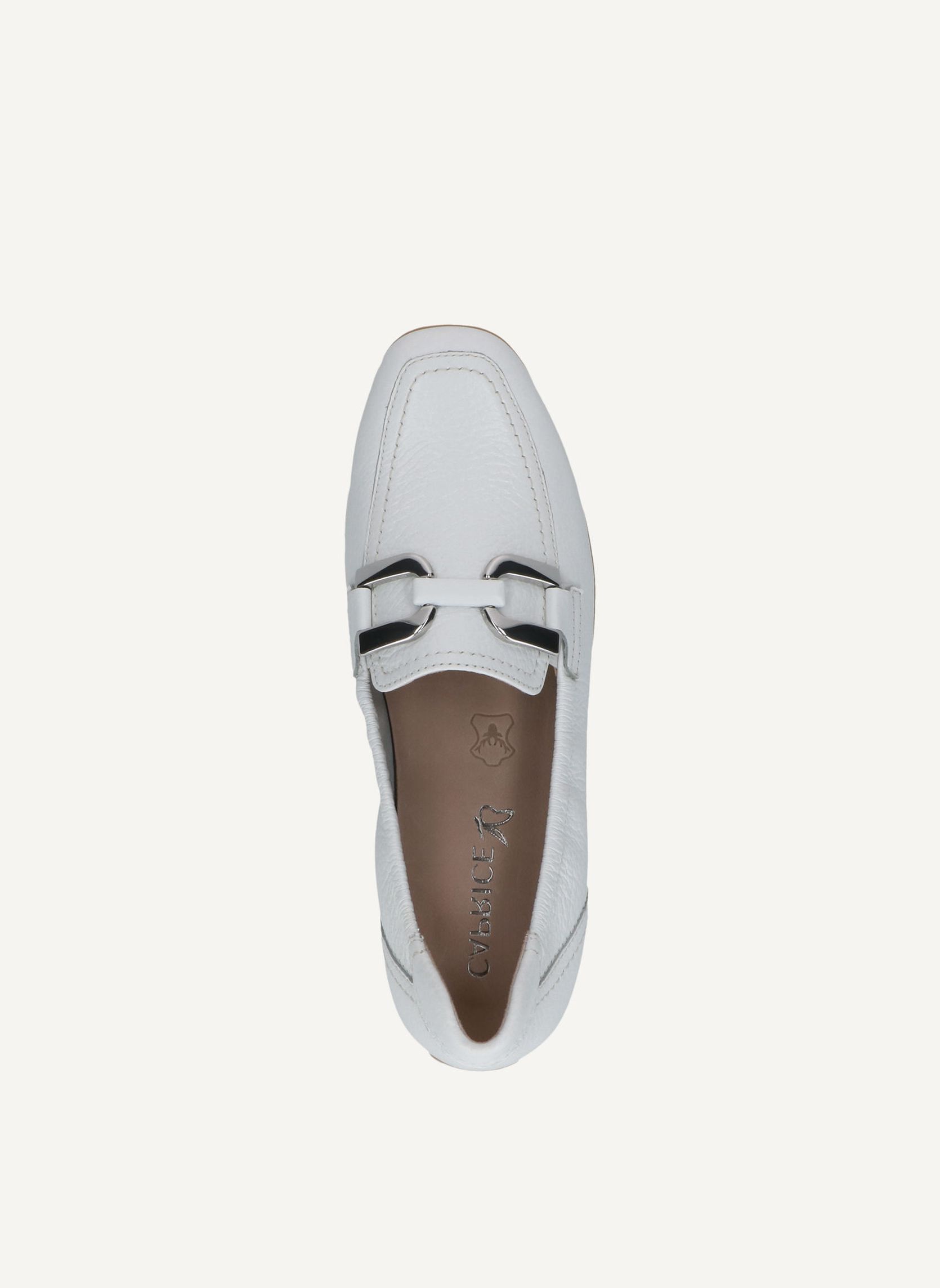 Mocassins 9-24600-44 femme blanc Caprice Mocassins 9-24600-44 femme blanc Blanc
