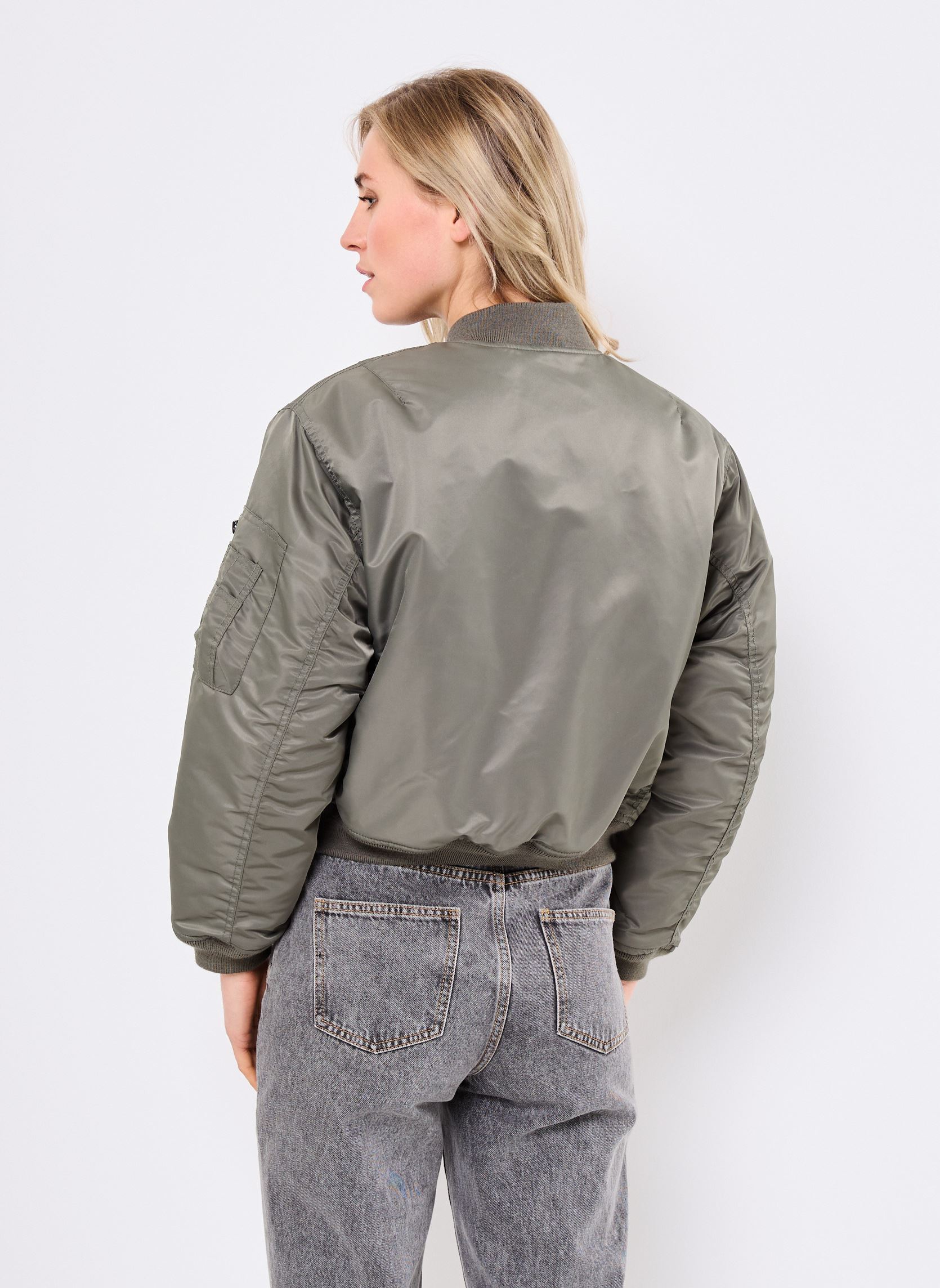 Chaquetas acolchadas Oversize Bomber 90's Schott mujer verde Schott Chaquetas acolchadas Oversize Bomber 90's Schott mujer verde SAGE KAKI