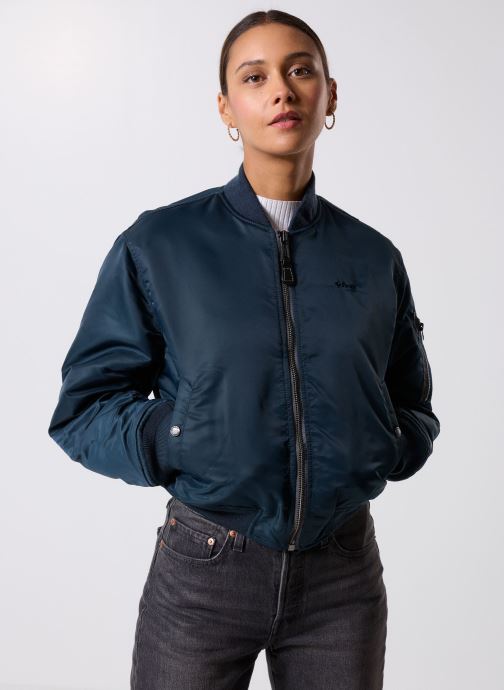 Schott Blousons Oversize Bomber 90's Schott femme bleu