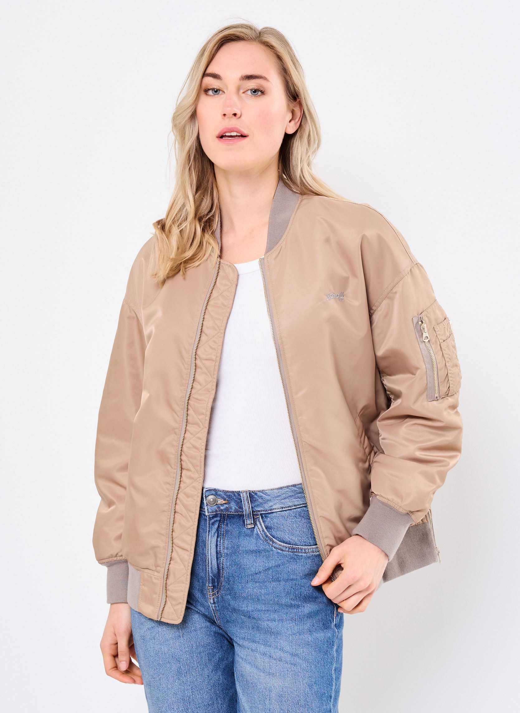 Blouson Schott zippé EU - vue 4