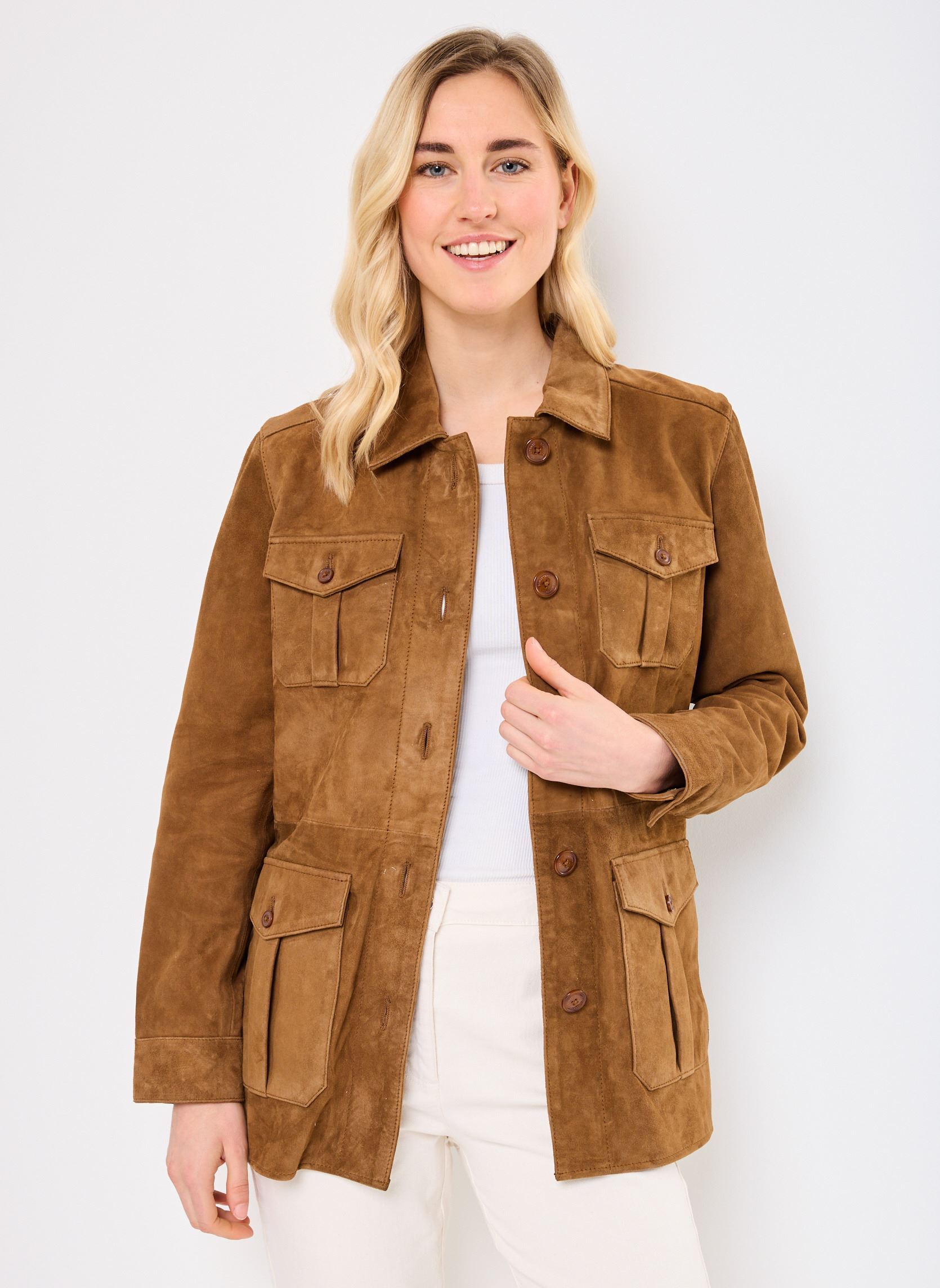 Veste Schott LCWMERYL CARAMEL EU