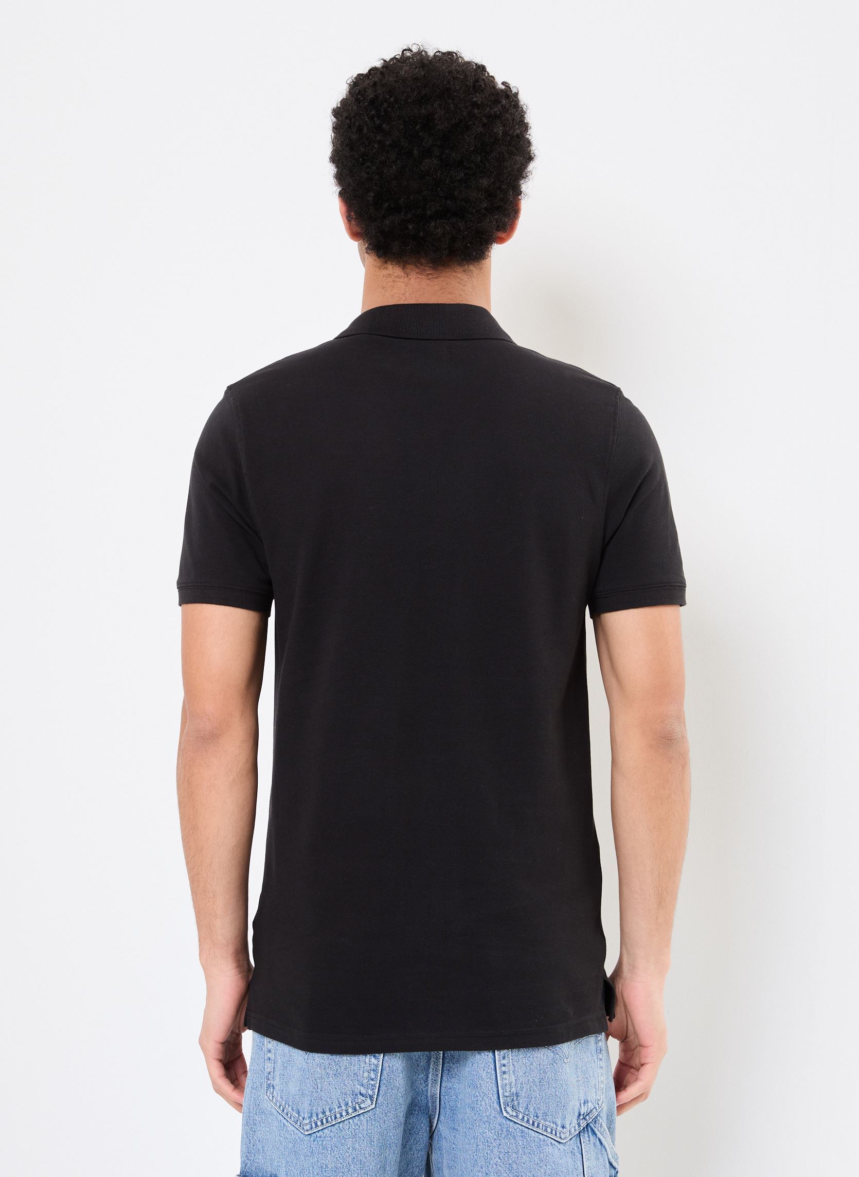 Kurzarm-Poloshirts Polo Basique-PSCASUAL herren schwarz Schott Kurzarm-Poloshirts Polo Basique-PSCASUAL herren schwarz BLACK