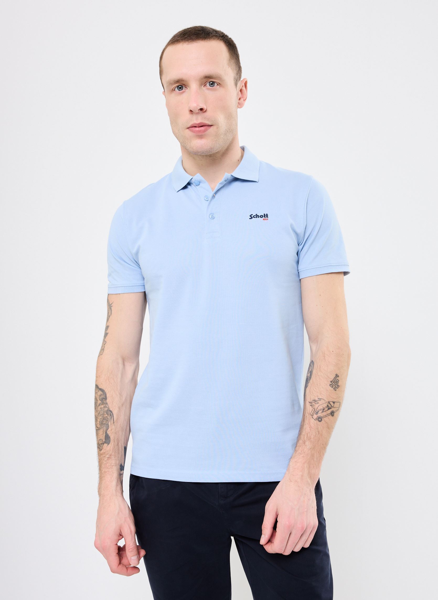 Polo Schott PSCASUAL PALE EU - vue 4
