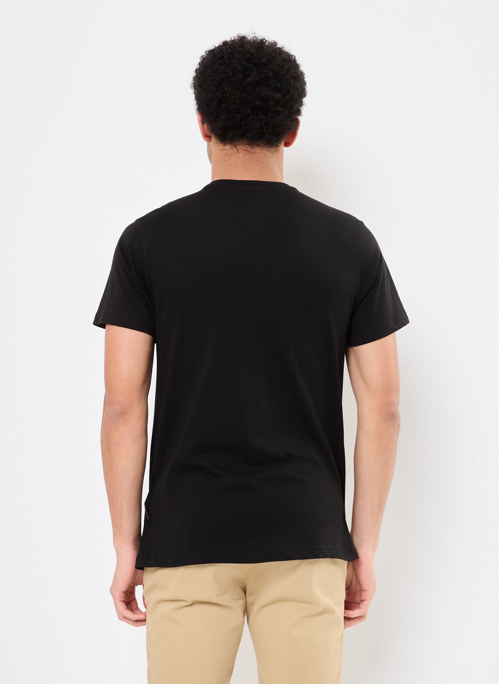 Tee-shirts manches courtes Tshirt Brode-TSCASUAL homme noir Schott Tee-shirts manches courtes Tshirt Brode-TSCASUAL homme noir BLACK