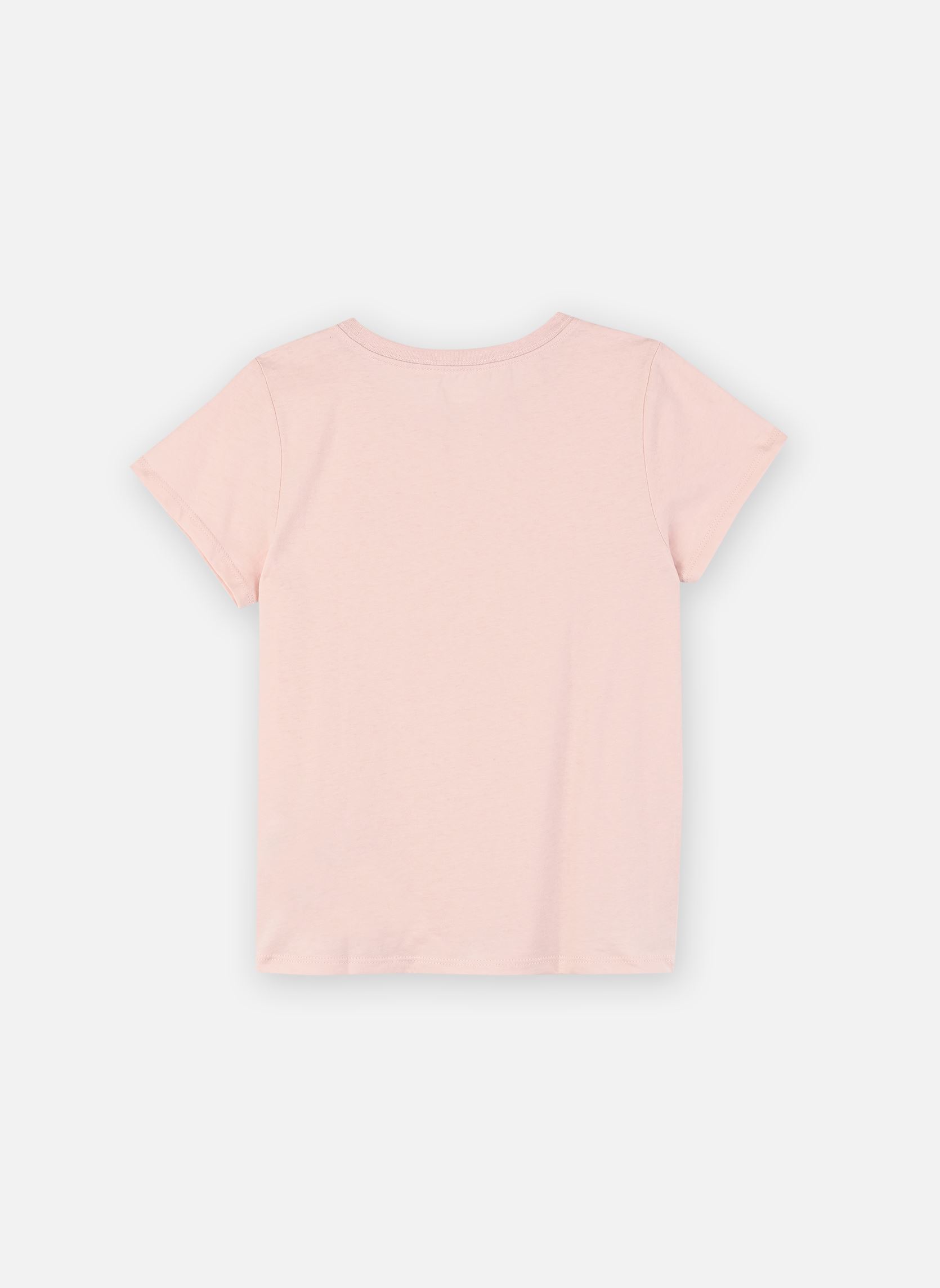 T-shirts met korte mouwen Levi's Batwing Chest Hit Tee meisjes roze Levi's Kids T-shirts met korte mouwen Levi's Batwing Chest Hit Tee meisjes roze Crystal Pink