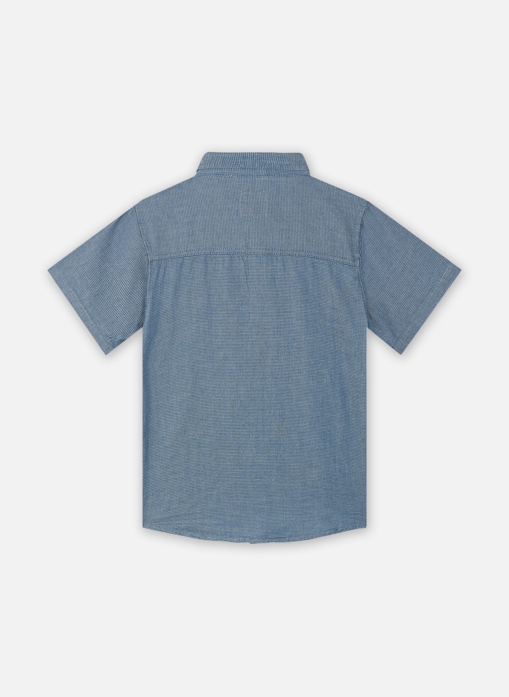 Chemises manches longues Levi's Ss Woven Shirt garçon bleu Levi's Kids Chemises manches longues Levi's Ss Woven Shirt garçon bleu Sail Away