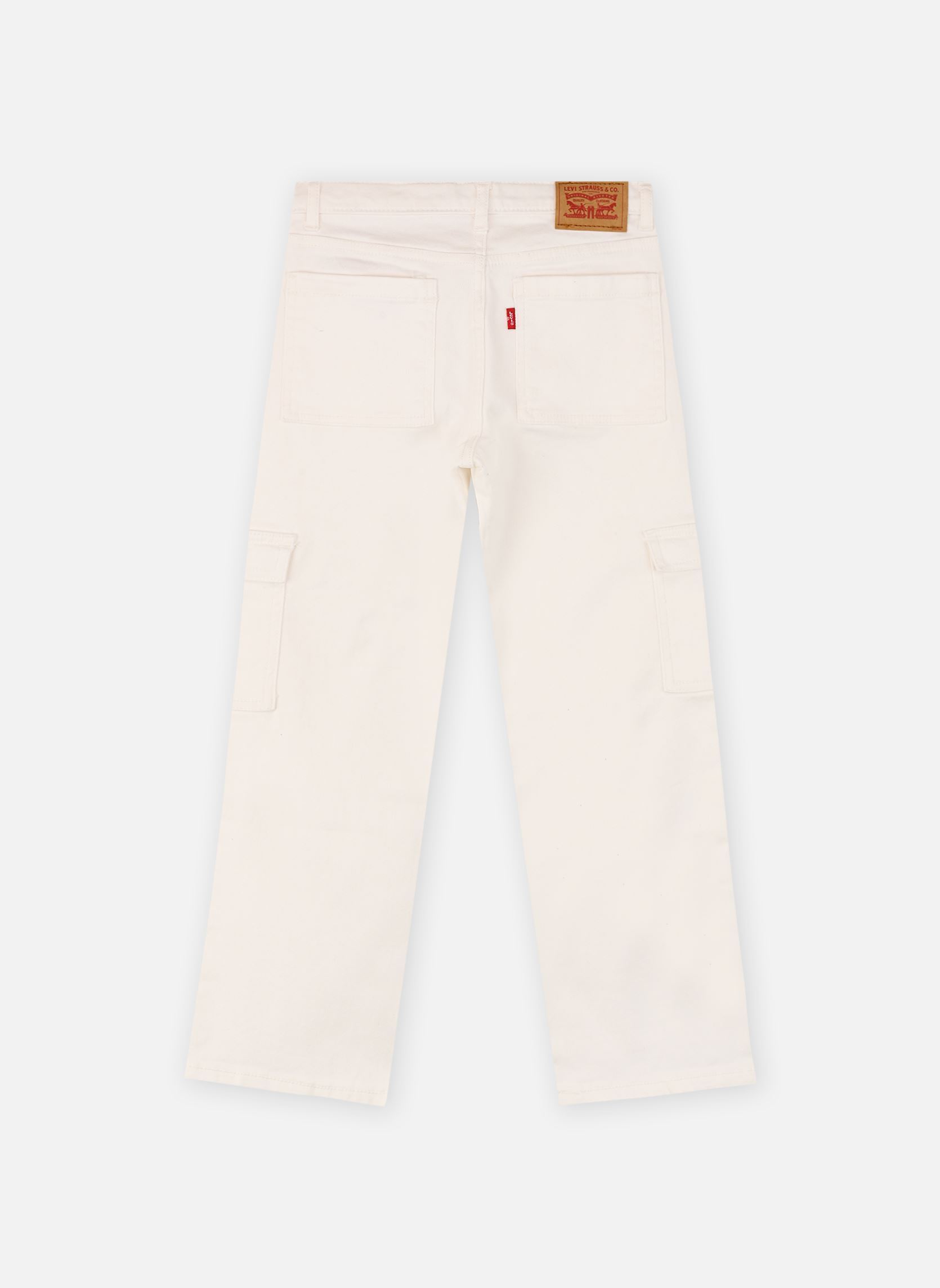 Straight Leg Jeans Levi's '94 Baggy Cargo mädchen weiß Levi's Kids Straight Leg Jeans Levi's '94 Baggy Cargo mädchen weiß CLOUD DANCER