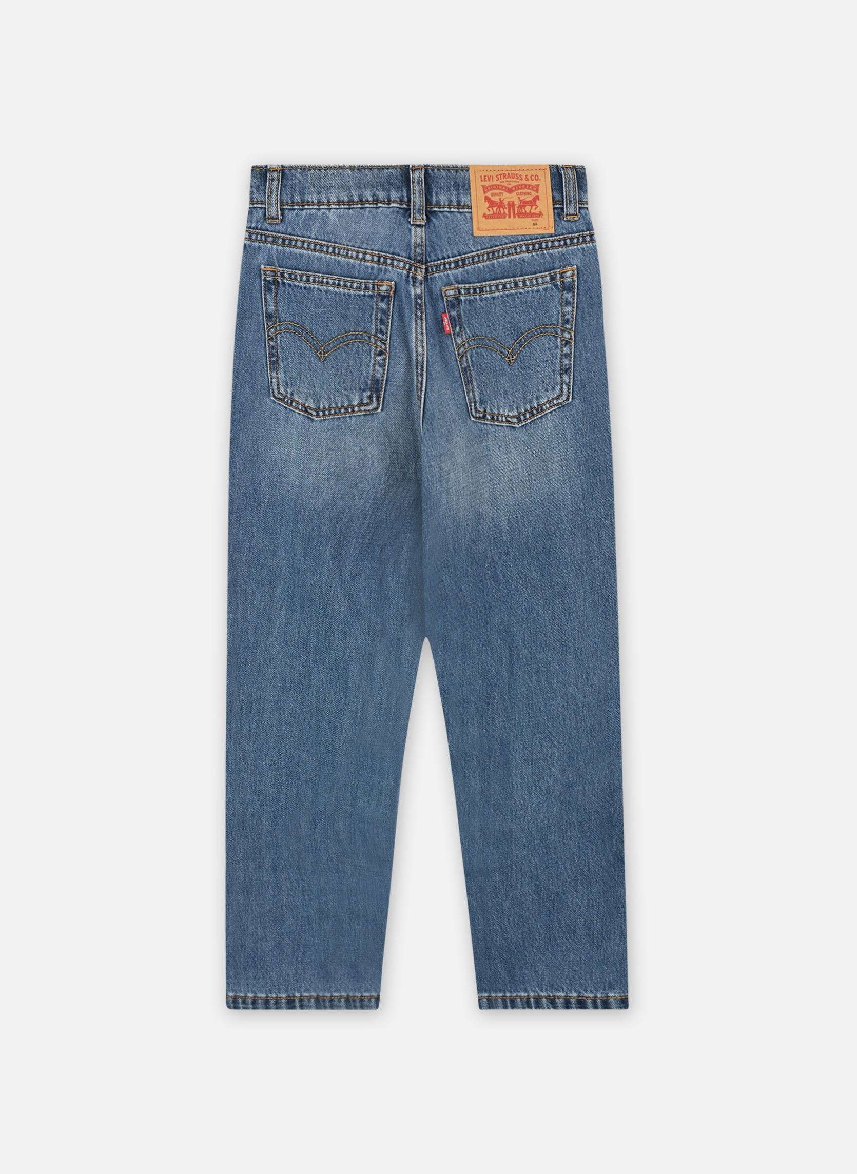 Straight Leg Jeans Levi's Stay Baggy Taper Fit Jeans jungen braun Levi's Kids Straight Leg Jeans Levi's Stay Baggy Taper Fit Jeans jungen braun The Big Cheese No Destruction