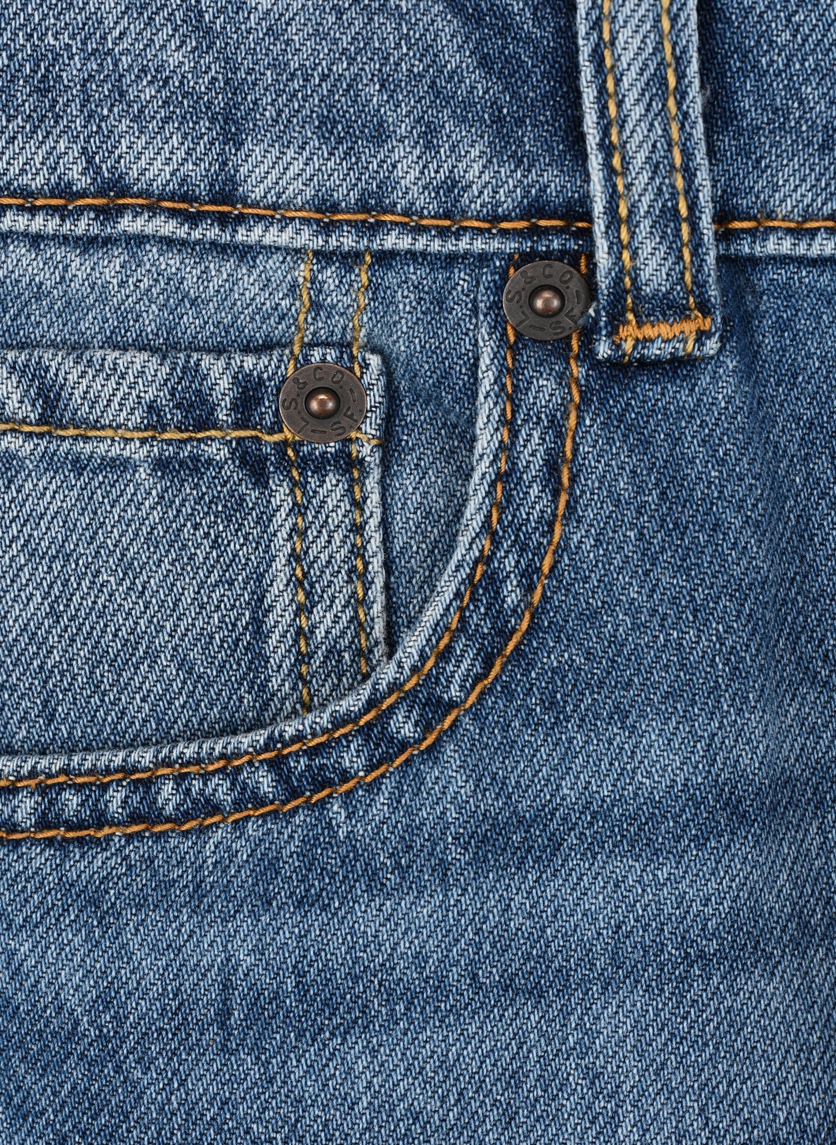 Straight Leg Jeans Levi's Stay Baggy Taper Fit Jeans jungen braun Levi's Kids Straight Leg Jeans Levi's Stay Baggy Taper Fit Jeans jungen braun The Big Cheese No Destruction