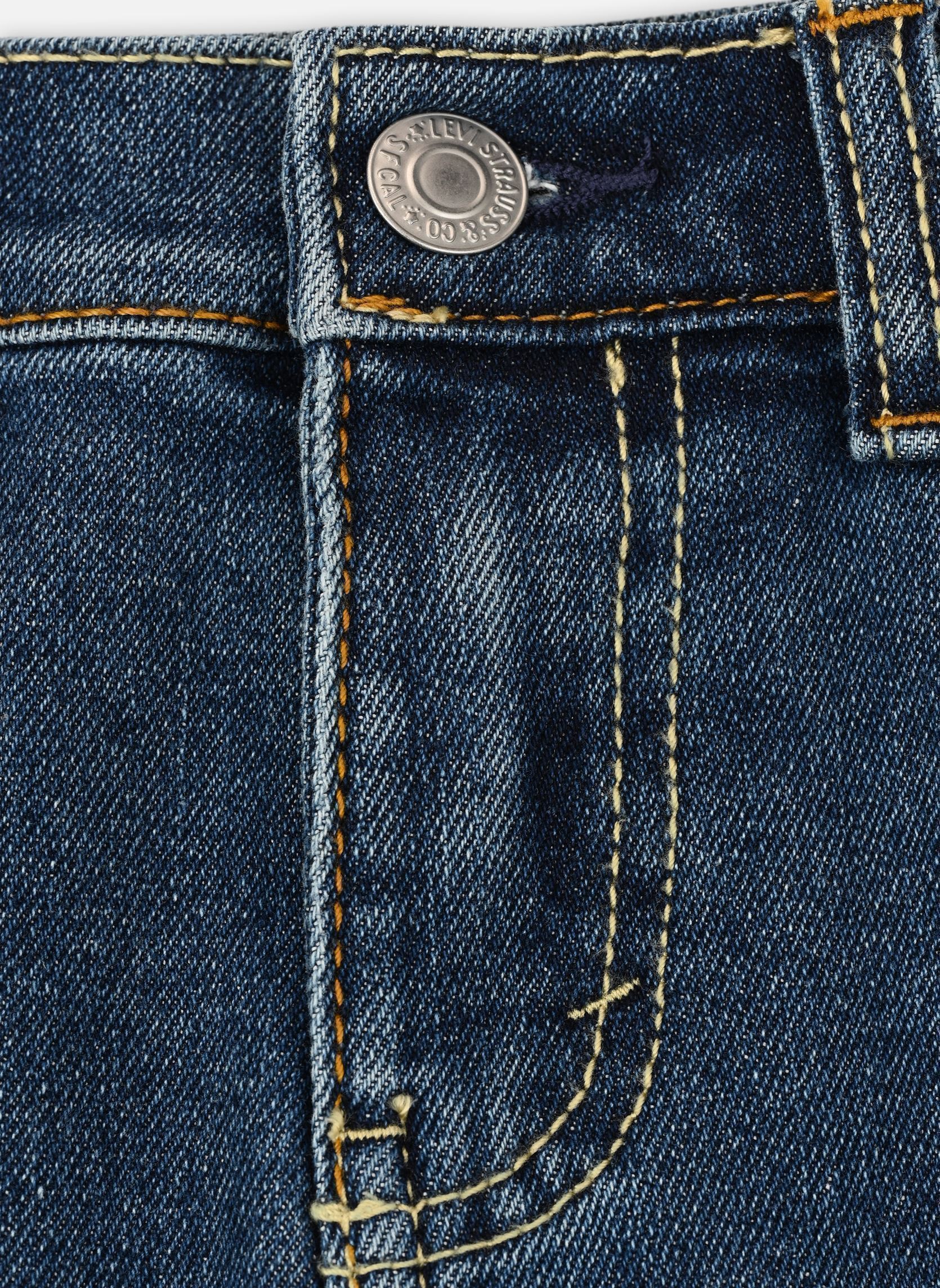 Shorts Levi's New 511 Slim Fit Denim Short fille bleu Levi's Kids Shorts Levi's New 511 Slim Fit Denim Short fille bleu Goldenrod