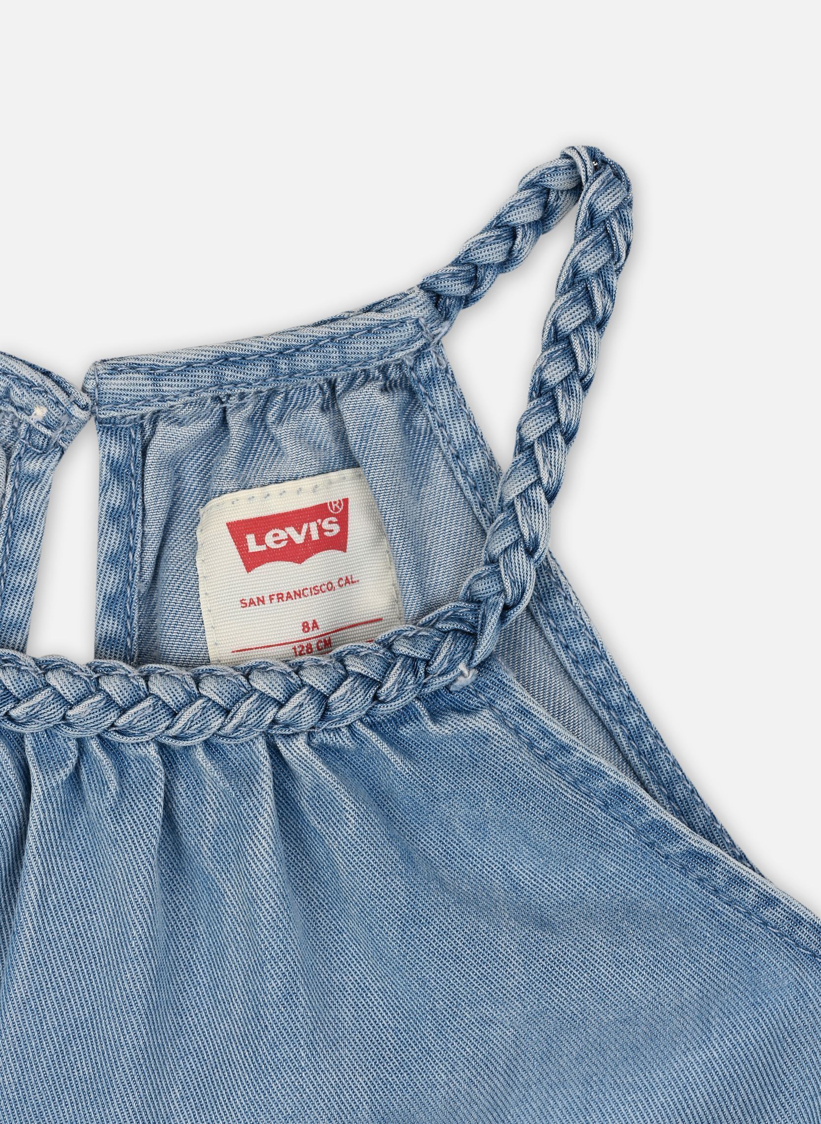 Kleider Levi's Halter Tiered Dress mädchen blau Levi's Kids Kleider Levi's Halter Tiered Dress mädchen blau Hang Up Without Destruction