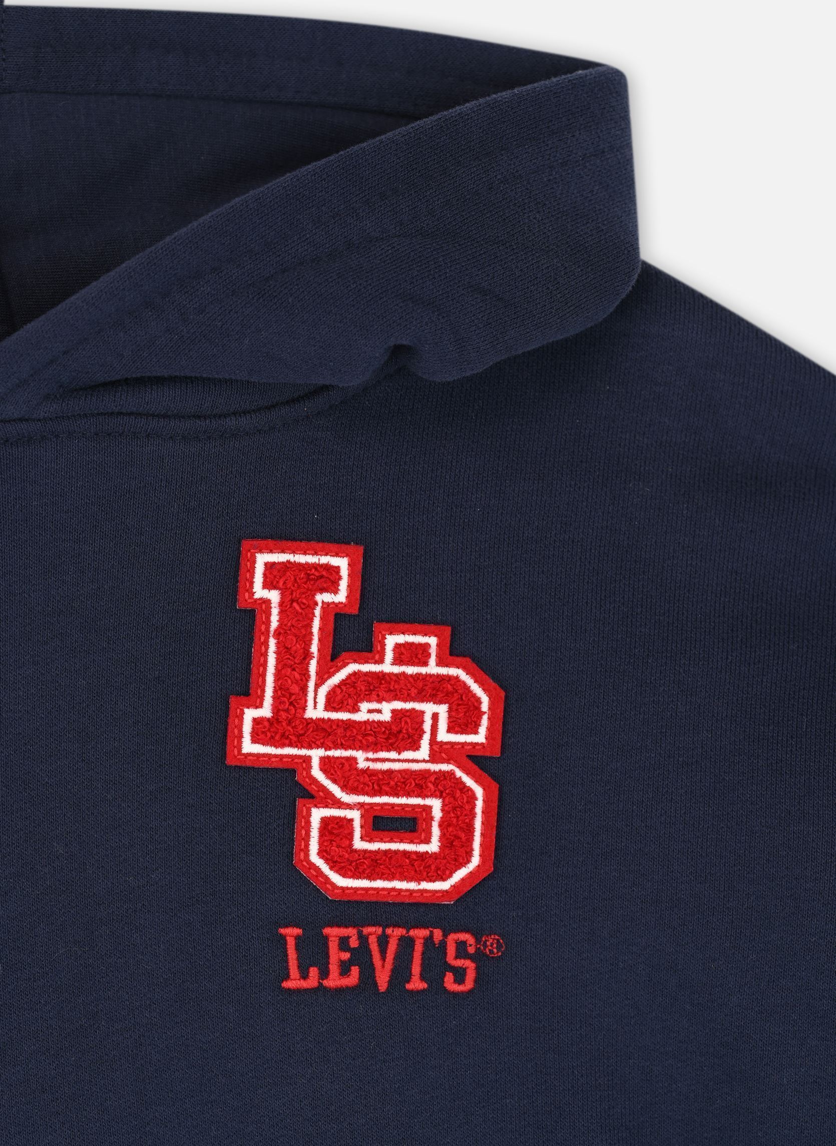 Sweats à capuche Levi's Prep Sport Hoodie garçon bleu Levi's Kids Sweats à capuche Levi's Prep Sport Hoodie garçon bleu Dress Blues