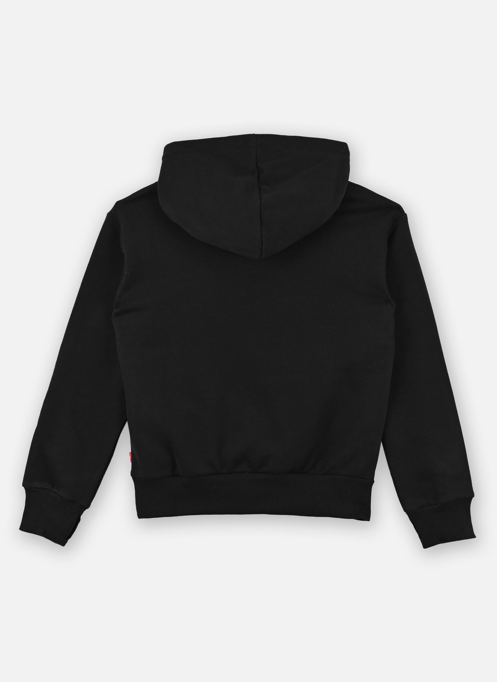 Kapuzenpullover Levi's Batwing Patch Hoodie mädchen schwarz Levi's Kids Kapuzenpullover Levi's Batwing Patch Hoodie mädchen schwarz Black