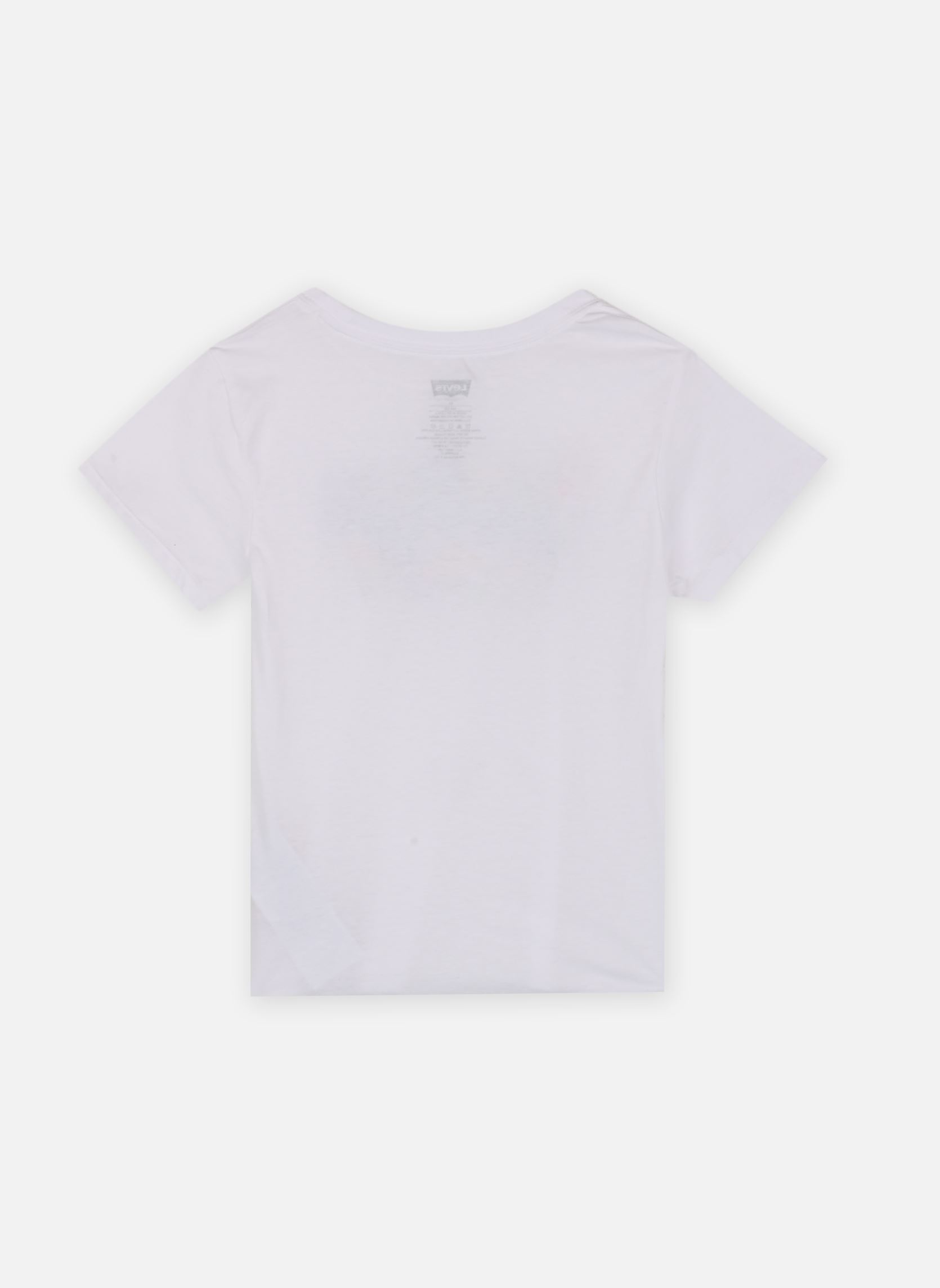 Kurzarm-T-Shirts Levi's Ss Batwing Fill mädchen weiß Levi's Kids Kurzarm-T-Shirts Levi's Ss Batwing Fill mädchen weiß Bright white