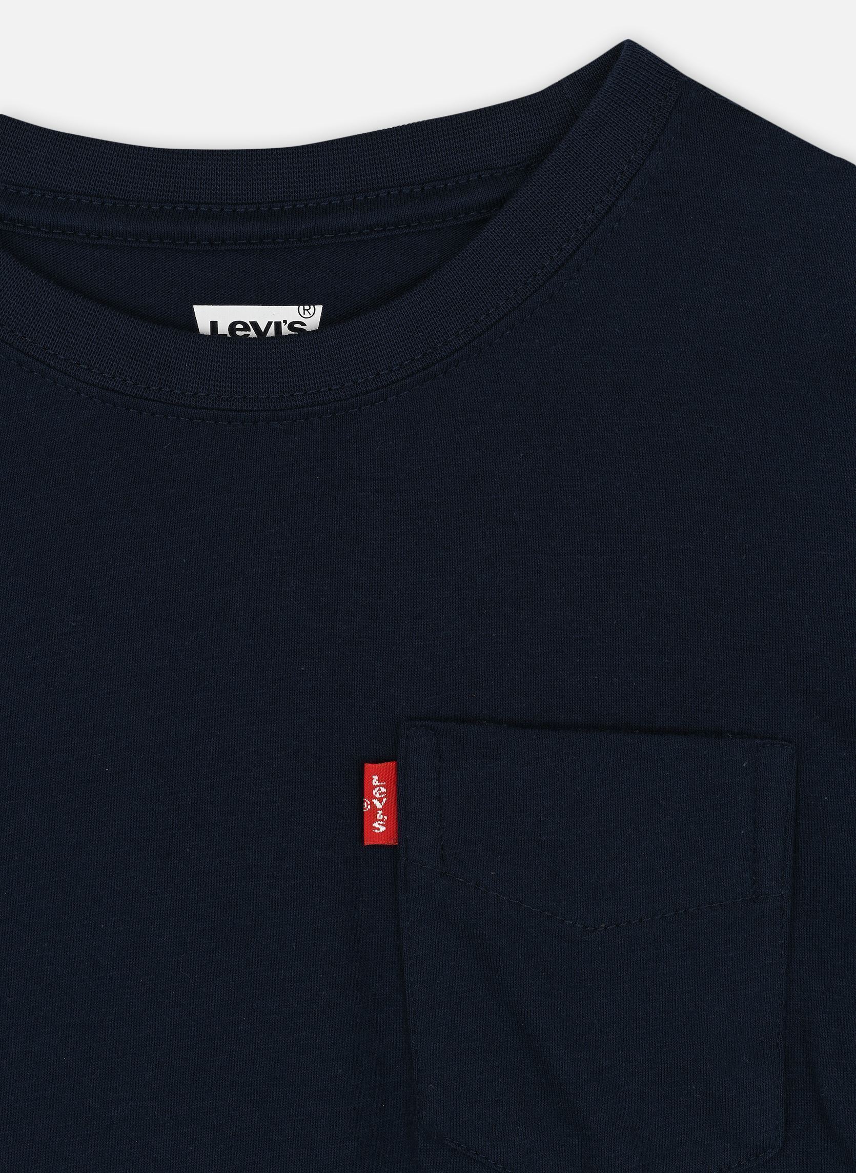 T-shirt a maniche corte Levi's Sunset Pocket Tee bambino blu Levi's Kids T-shirt a maniche corte Levi's Sunset Pocket Tee bambino blu DRESS BLUES