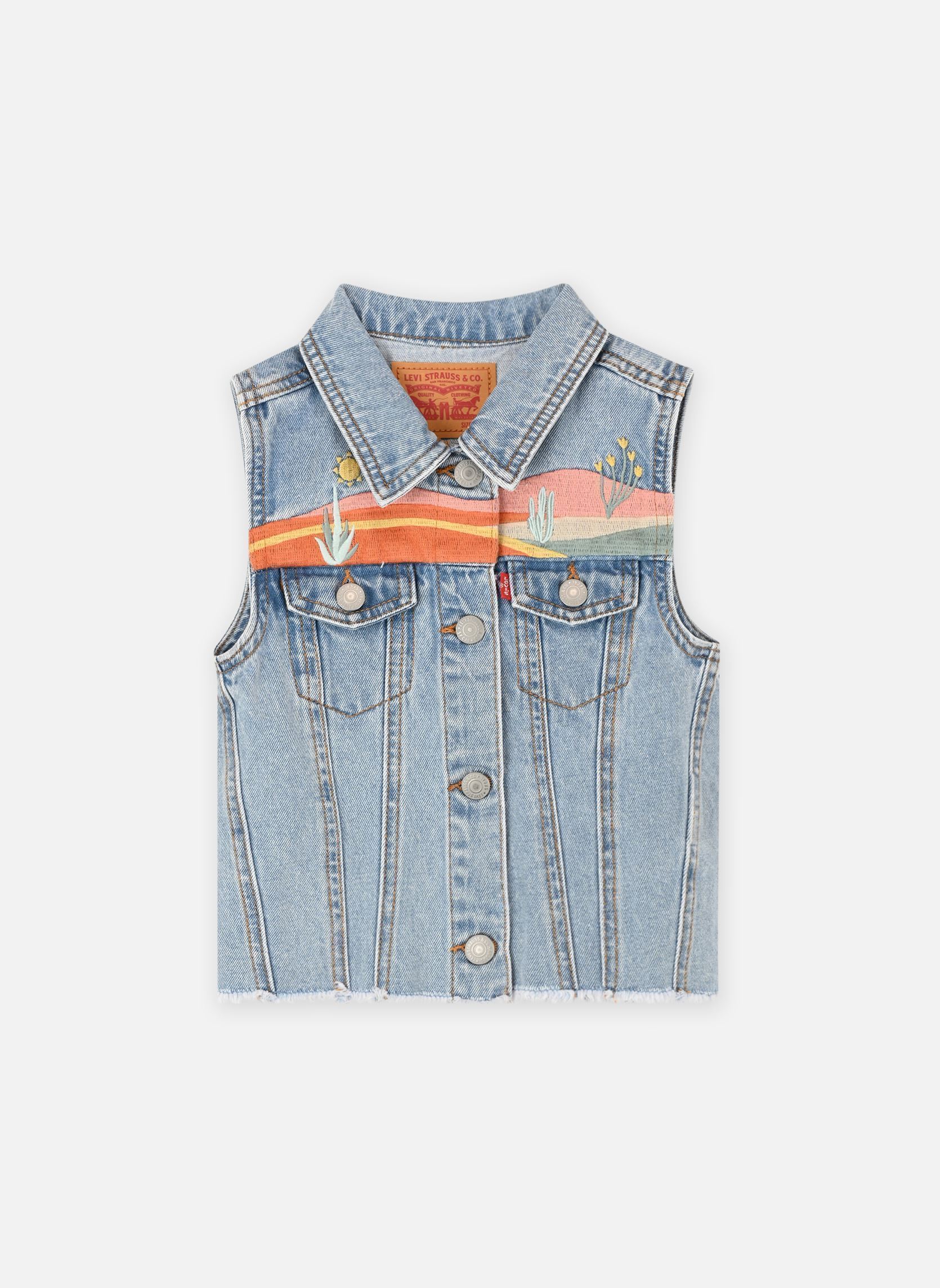 Vêtements Levi' Kids Levi' Vest With Embroidery pour Accessoires