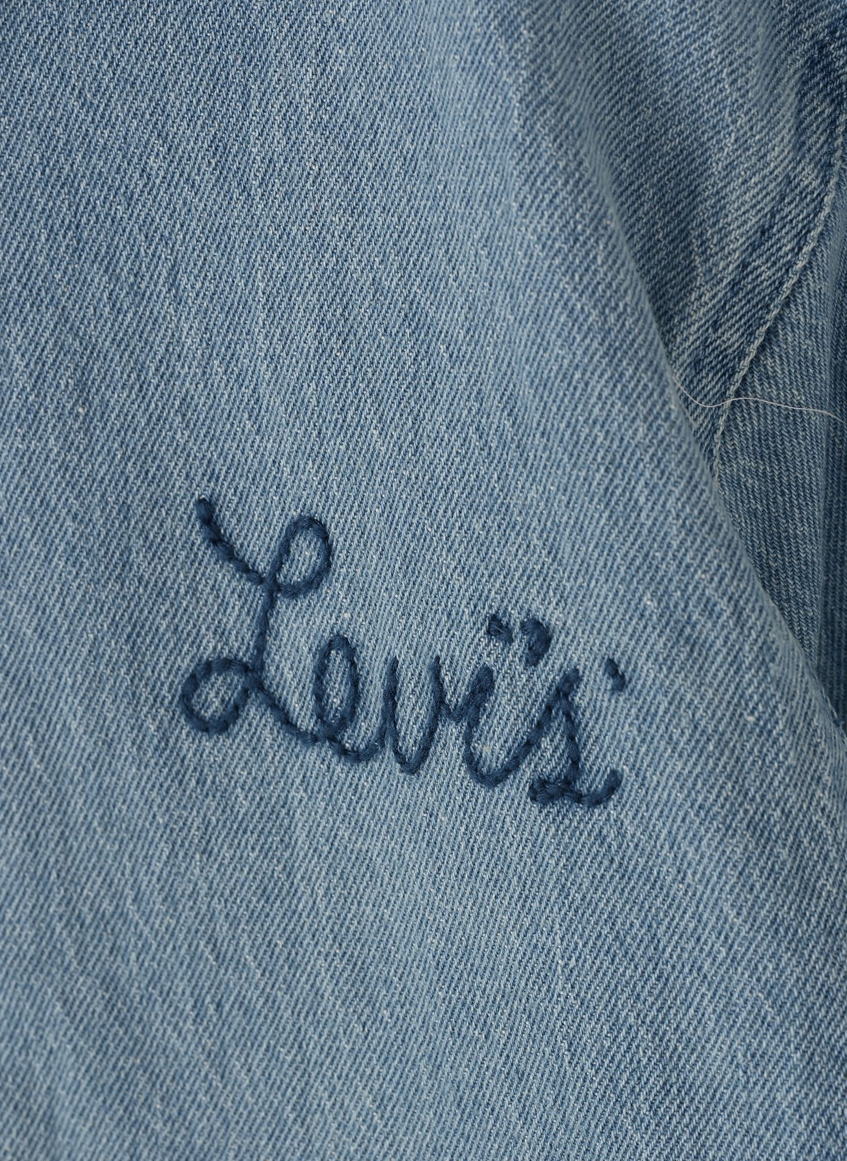 Vestes Levi's Retro Denim Trucker fille bleu Levi's Kids Vestes Levi's Retro Denim Trucker fille bleu Desert Sky