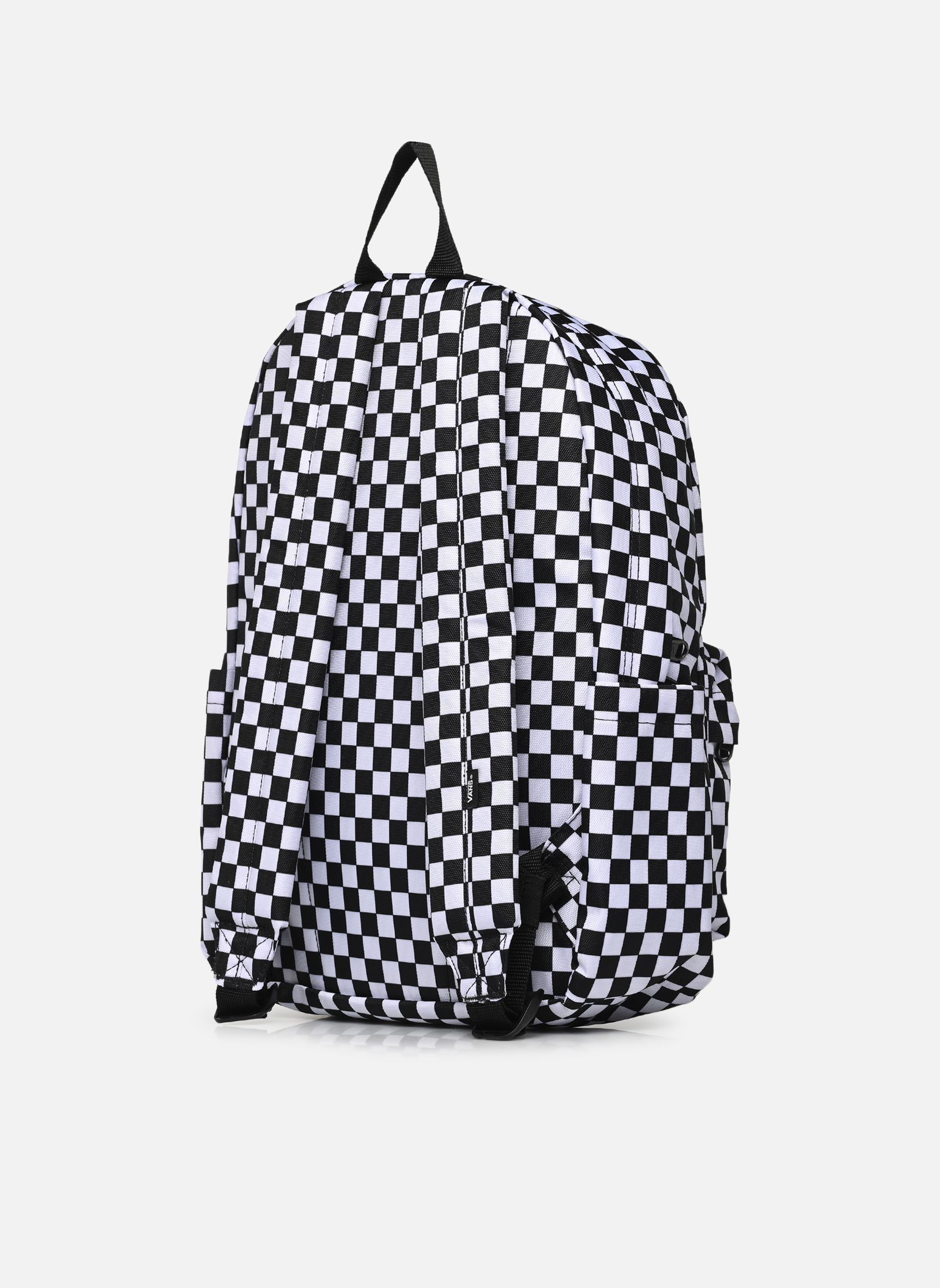 Rucksäcke Old Skool Grom Check Backpack schwarz Vans Rucksäcke Old Skool Grom Check Backpack schwarz BLACK-WHITE