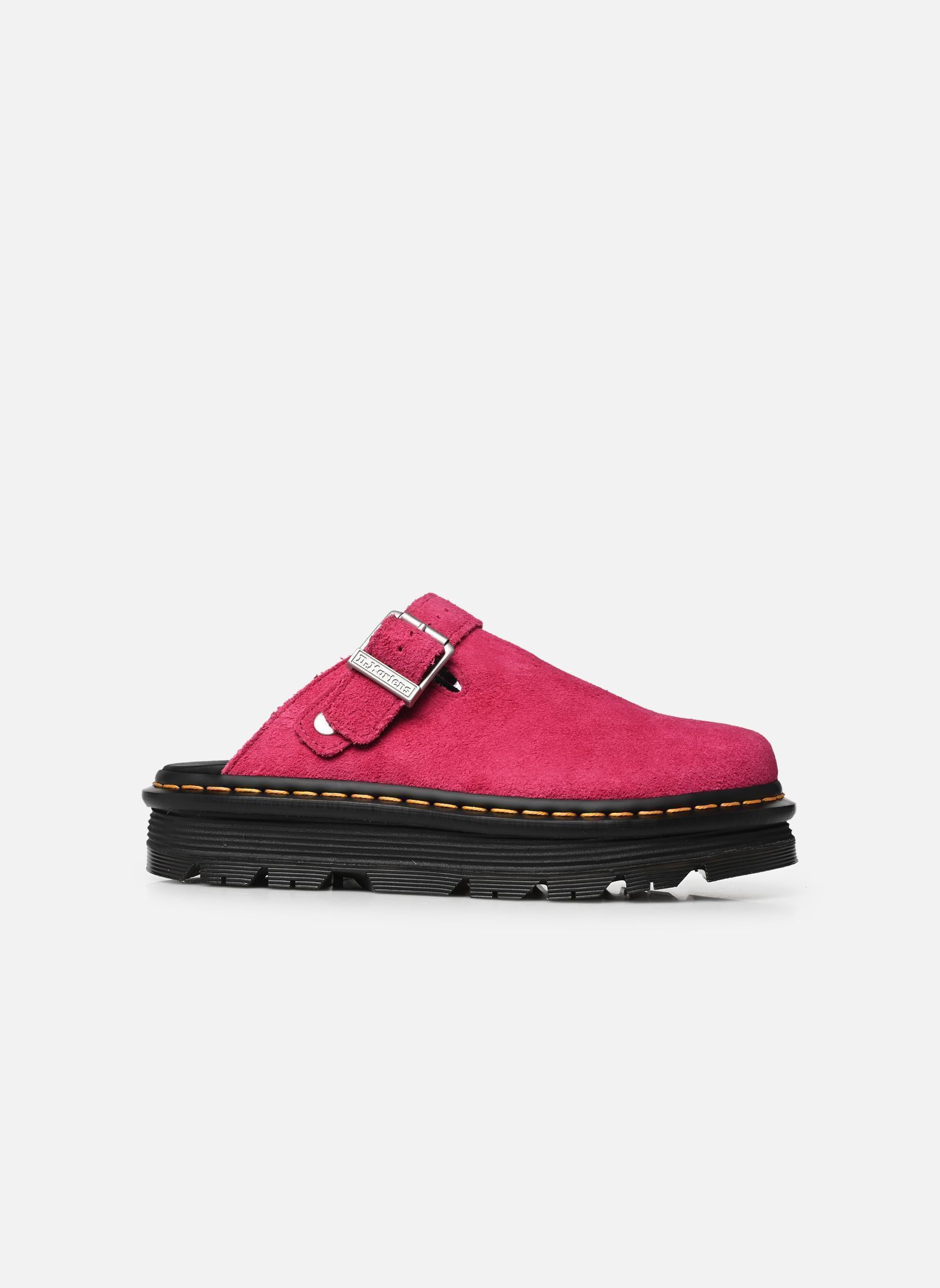 Mules et sabots ZebZag Mule femme rose Dr. Martens Mules et sabots ZebZag Mule femme rose FUCHSIA PINK EH SUEDE