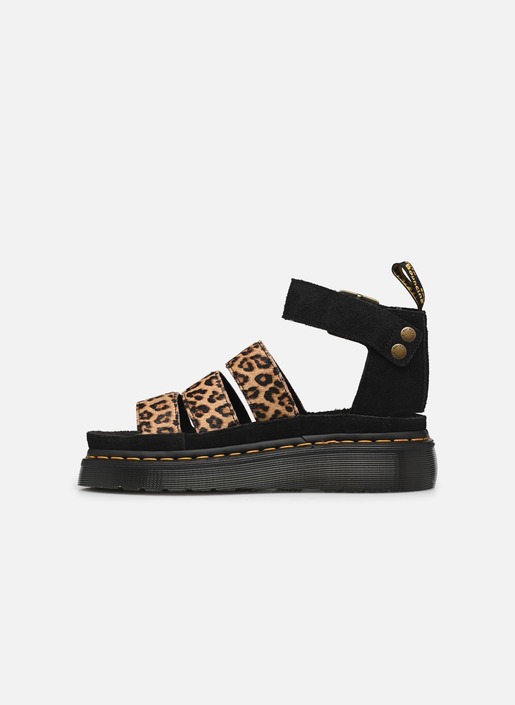 Sandales compensées et plateformes Clarissa II Quad Sandal Mini femme marron Dr. Martens Sandales compensées et plateformes Clarissa II Quad Sandal Mini femme marron LEOPARD