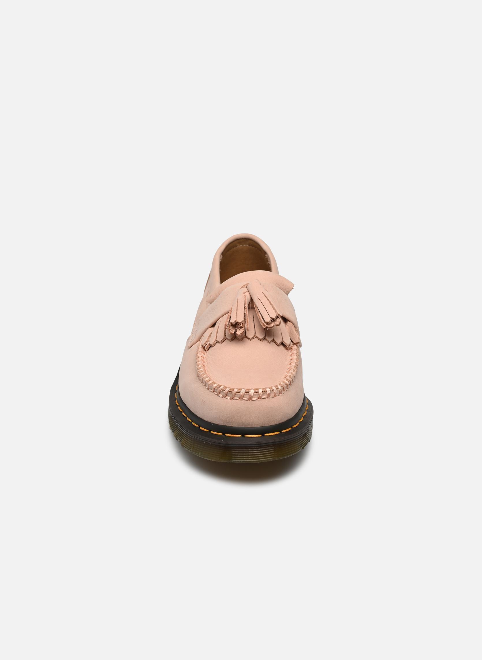 Mocassins Adrian YS femme beige Dr. Martens Mocassins Adrian YS femme beige POWDER PINK MILLED NUBUCK WP