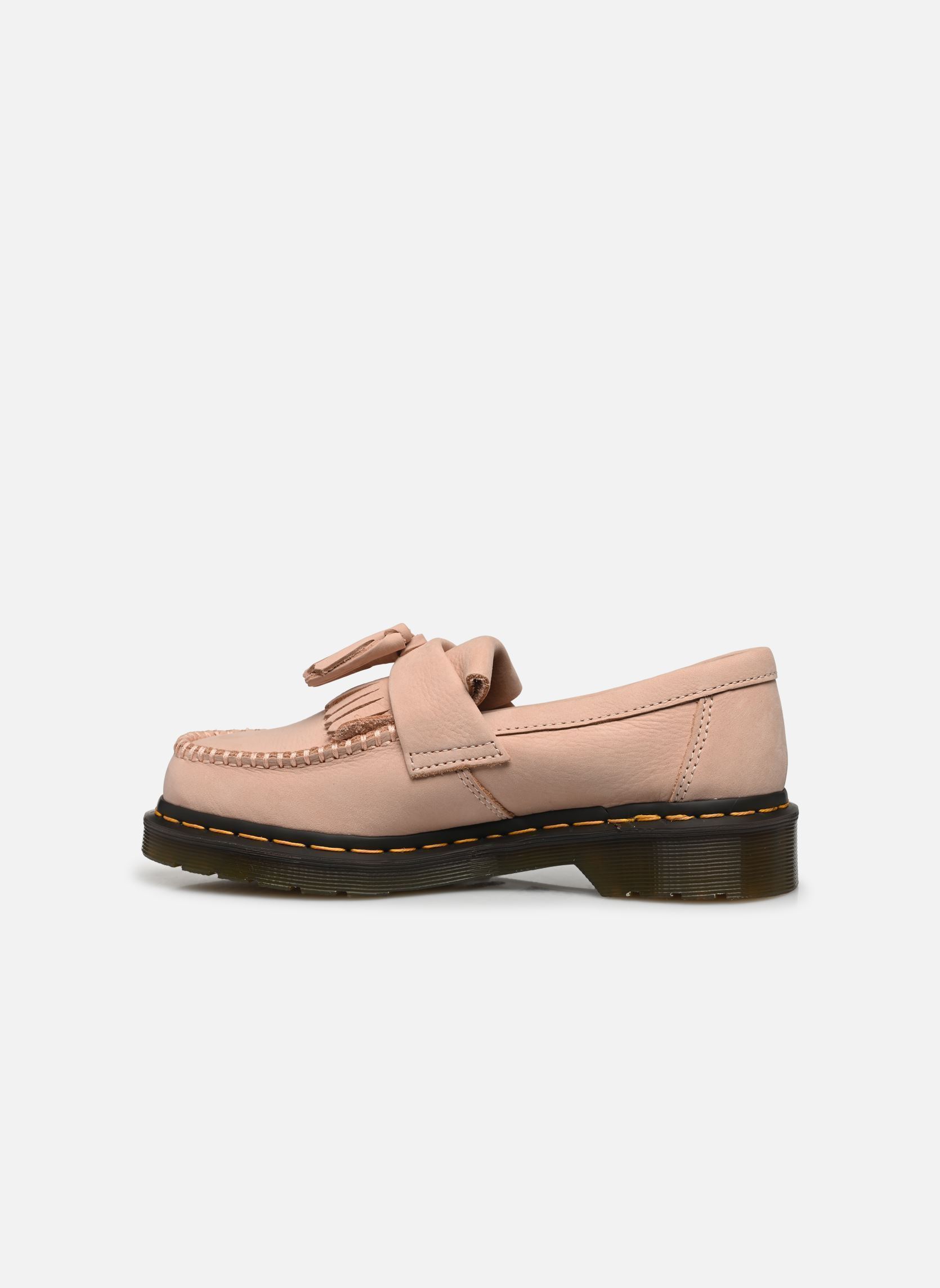 Mocassins Adrian YS femme beige Dr. Martens Mocassins Adrian YS femme beige POWDER PINK MILLED NUBUCK WP