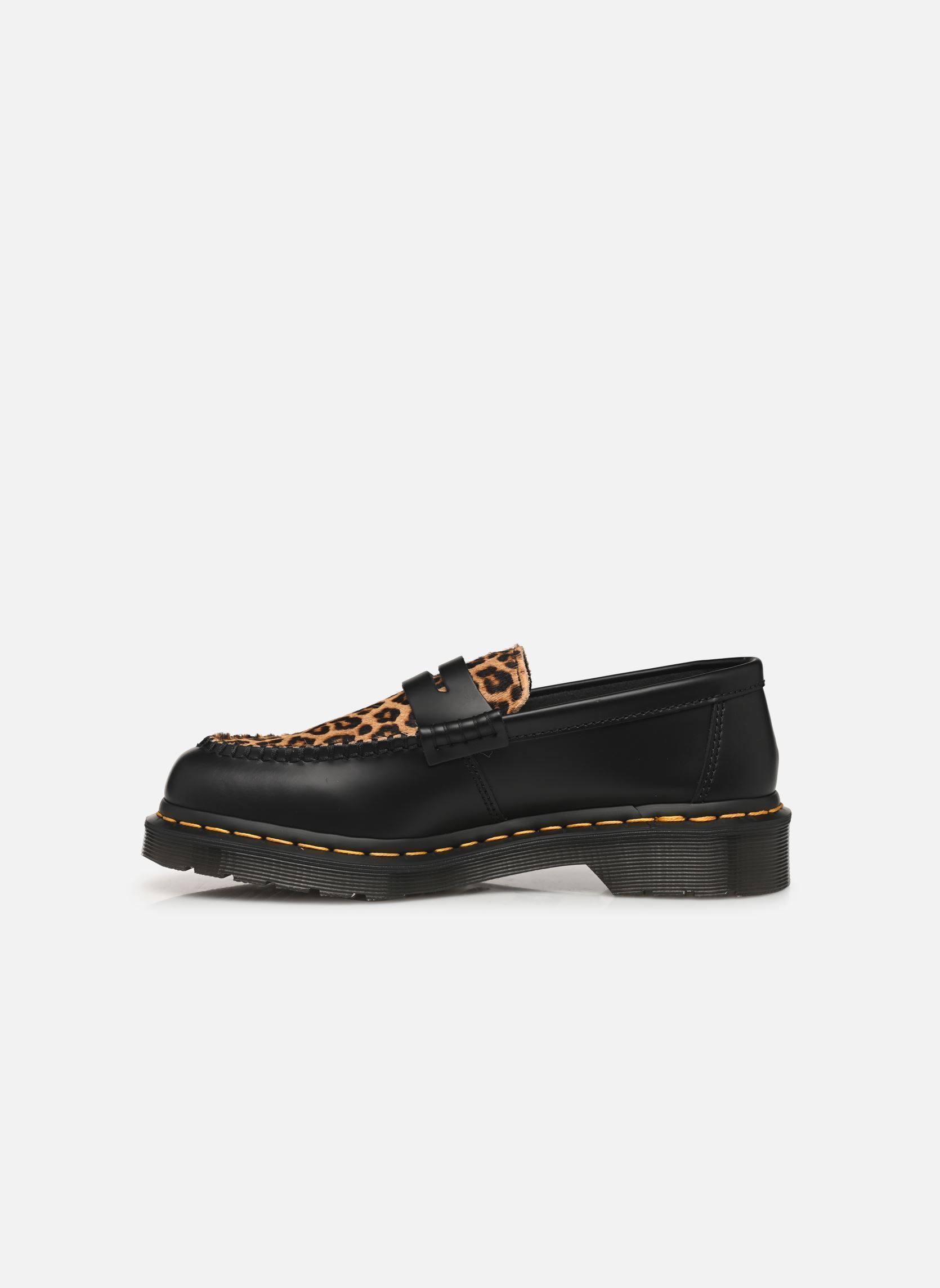 Mocassins Penton W femme marron Dr. Martens Mocassins Penton W femme marron BLACK+MINI LEOPARD SPOT HAIR O
